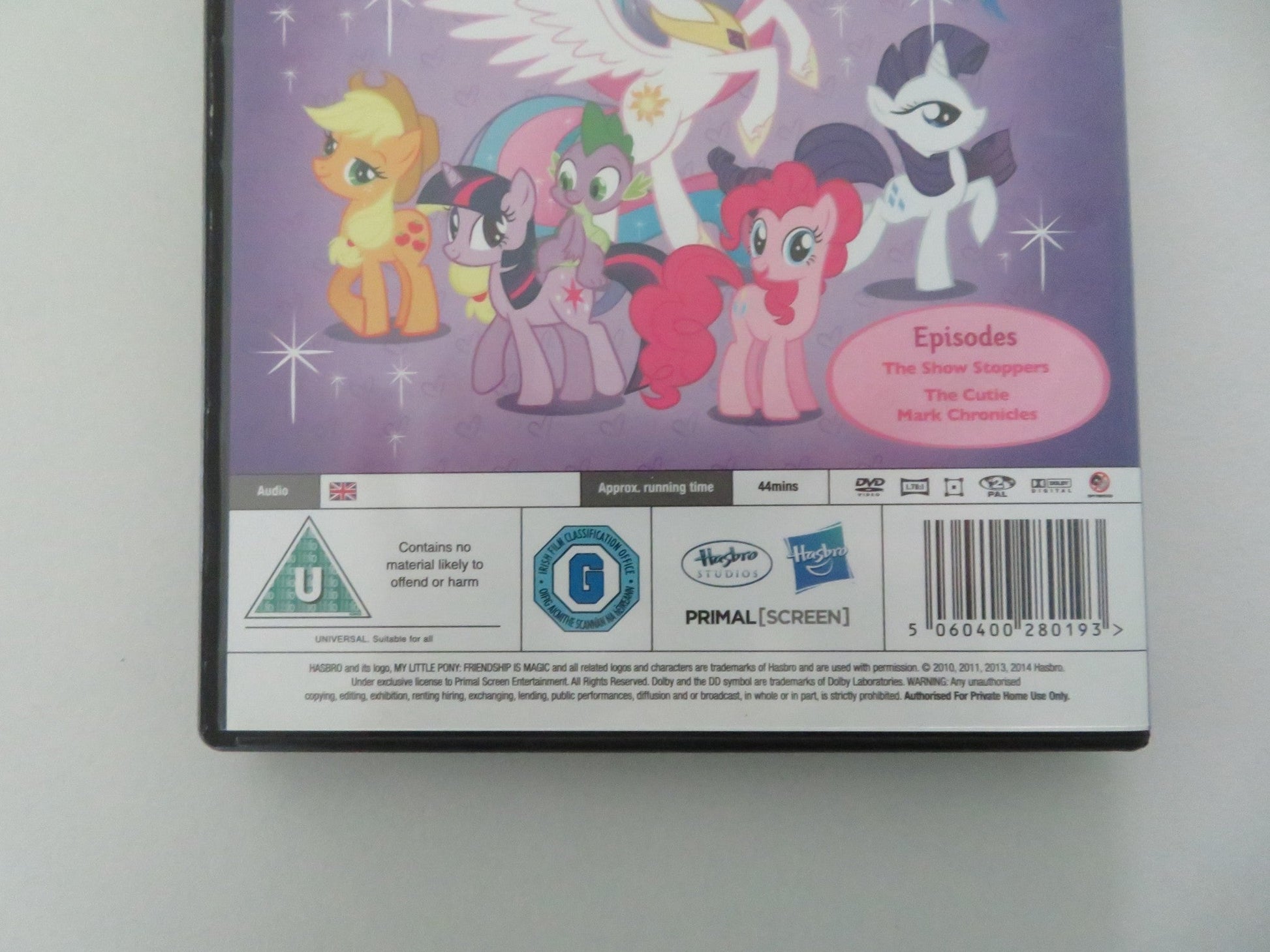 My Little Pony: Friendship is Magic - The Show Stoppers (DVD) 2010 Region 2 Movie posters