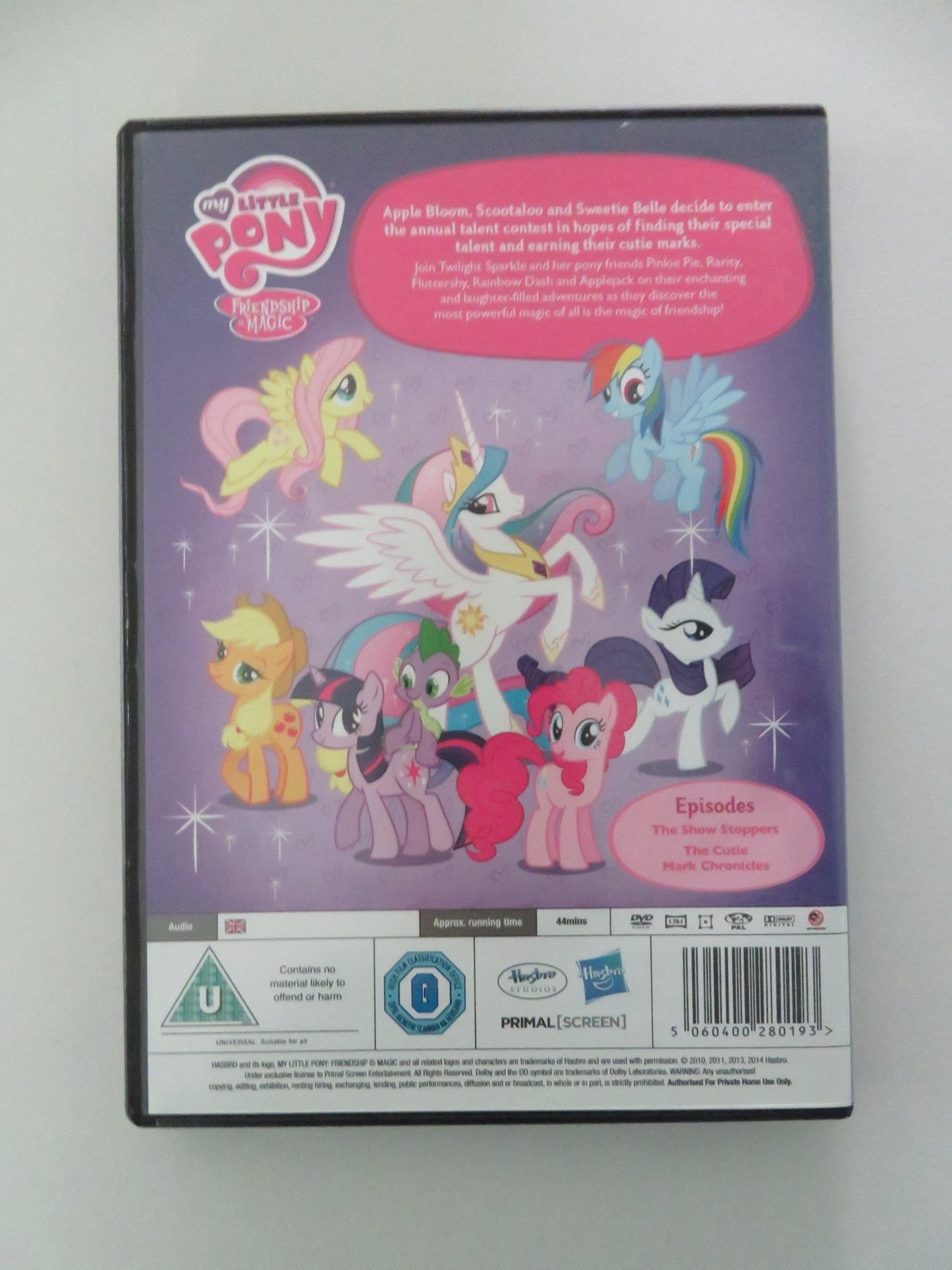My Little Pony: Friendship is Magic - The Show Stoppers (DVD) 2010 Region 2 Movie posters