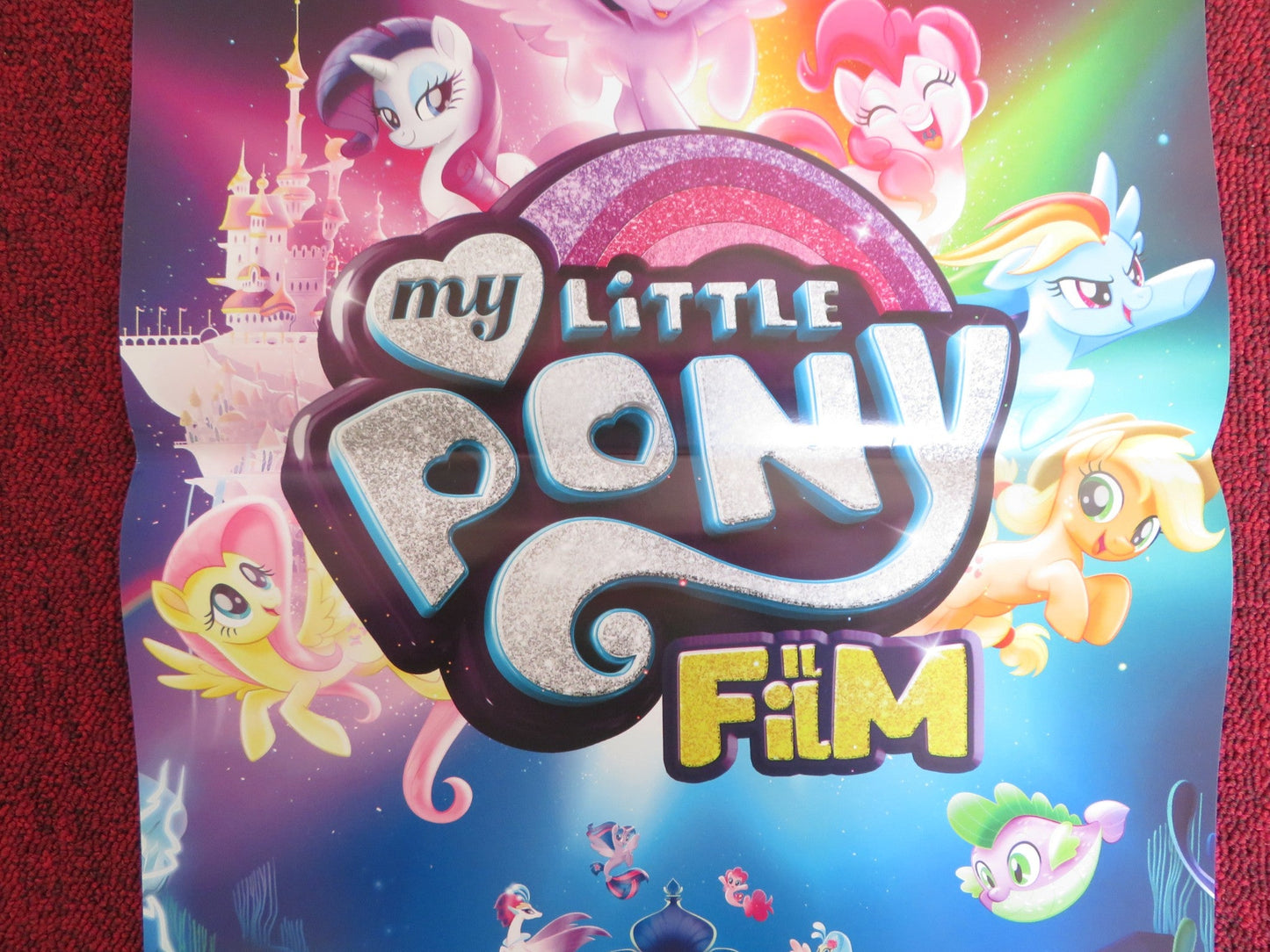 MY LITTLE PONY: THE MOVIE ITALIAN LOCANDINA POSTER EMILY BLUNT UZO ADUBA 2017 Rendezvous Cinema Movie posters