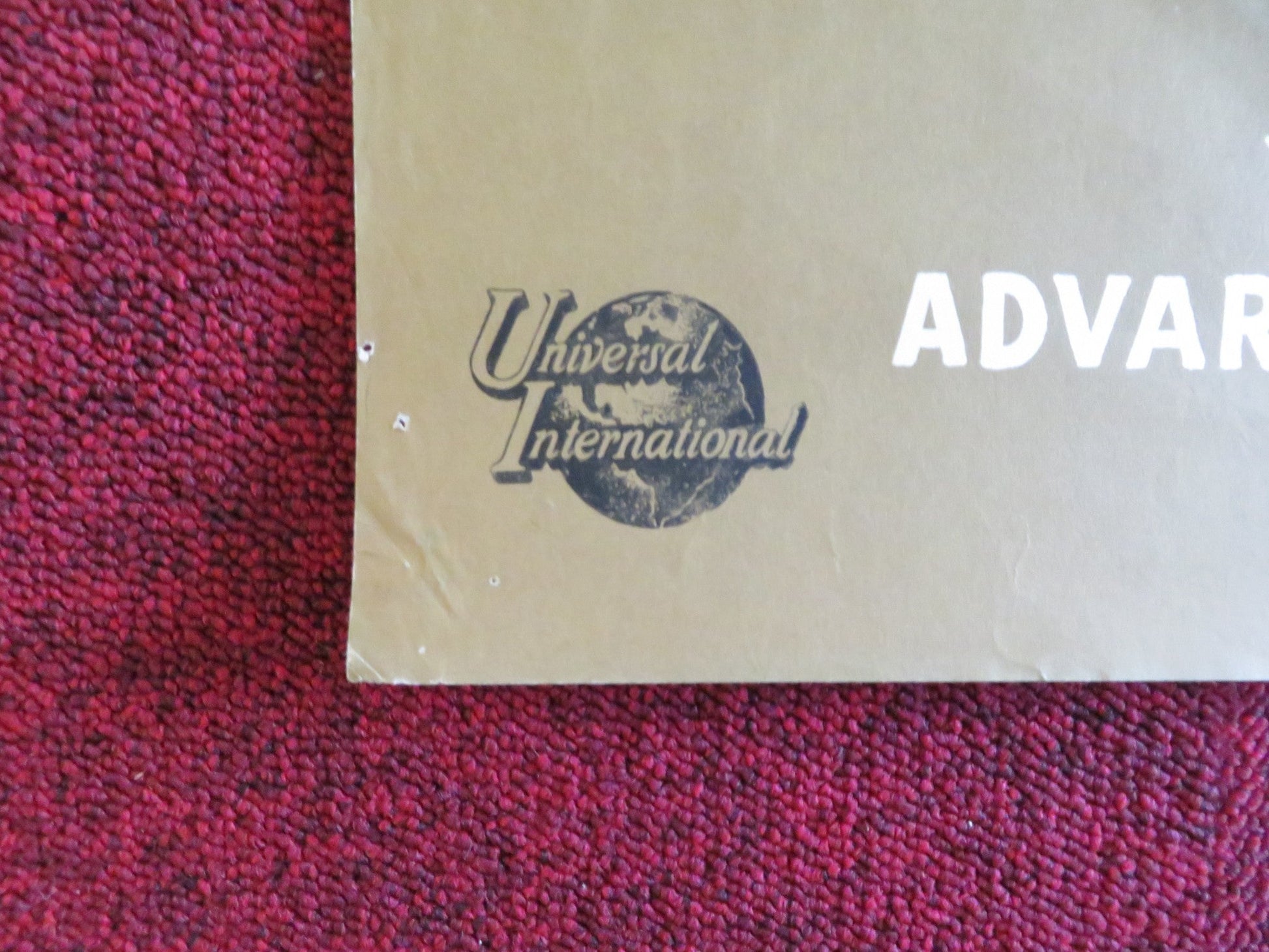 MY MAN GODFREY DANISH POSTER ROLLED DAVID NIVEN JUNE ALLYSON 1958 Rendezvous Cinema Movie posters