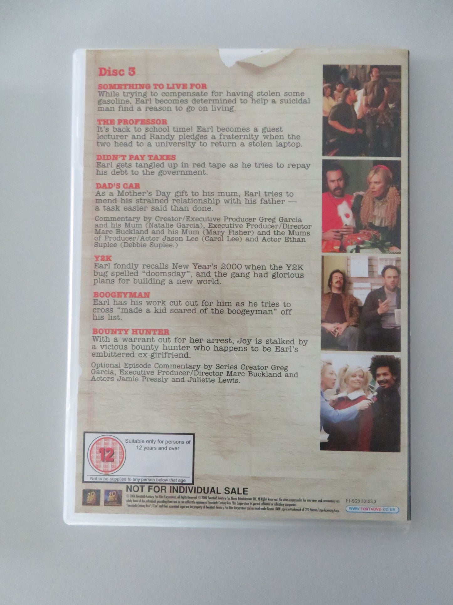 My Name Is Earl - Season One (DVD BoxSet) Jason Lee Jaime Pressly 2005 Region 2 Movie posters