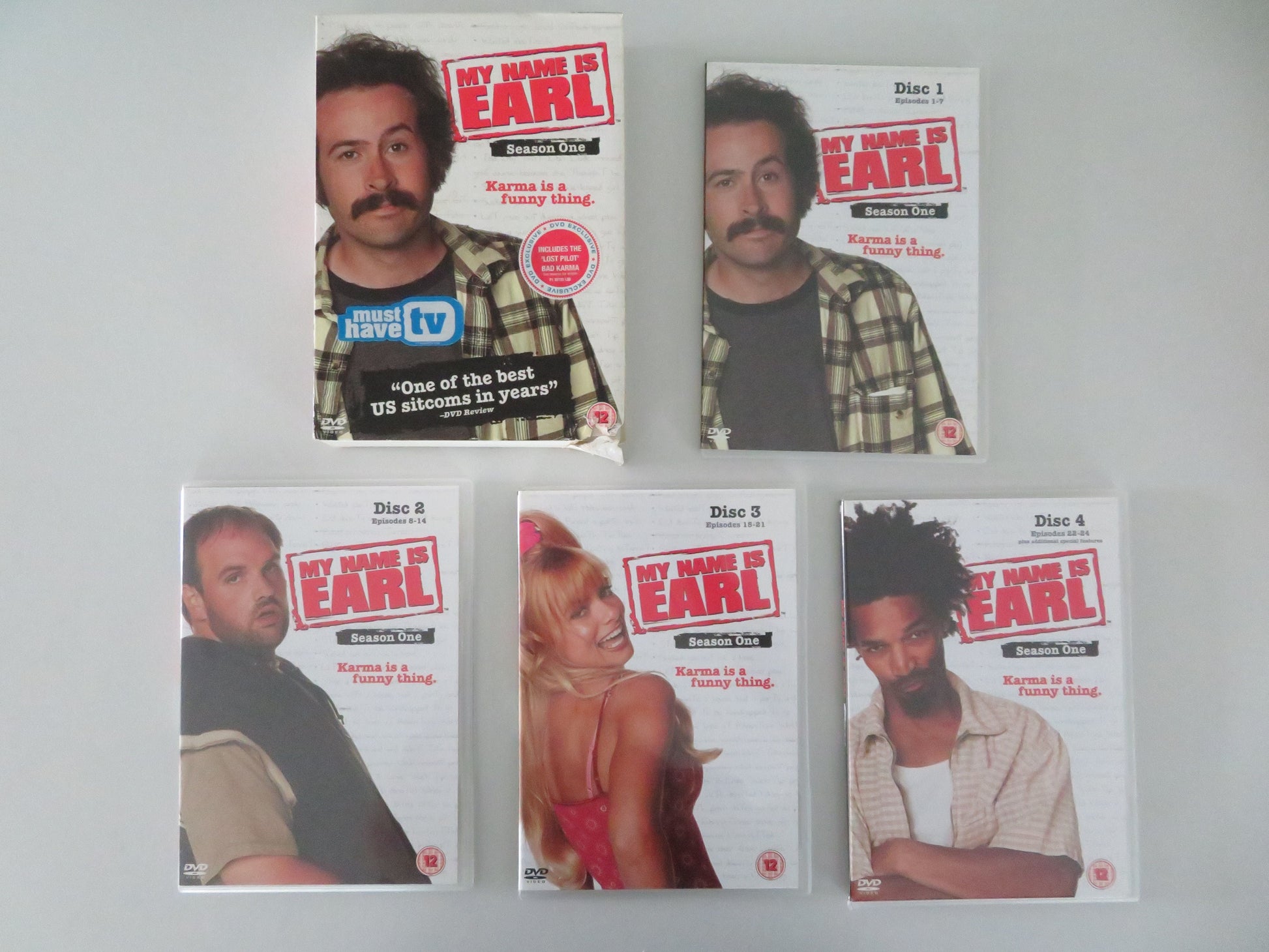 My Name Is Earl - Season One (DVD BoxSet) Jason Lee Jaime Pressly 2005 Region 2 Movie posters