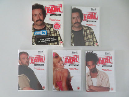 My Name Is Earl - Season One (DVD BoxSet) Jason Lee Jaime Pressly 2005 Region 2 Movie posters