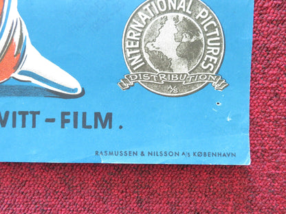 MY NAME IS NICKY DANISH POSTER ROLLED PAUL HORBIGER AGLAJA SCHMID 1953 Rendezvous Cinema Movie posters