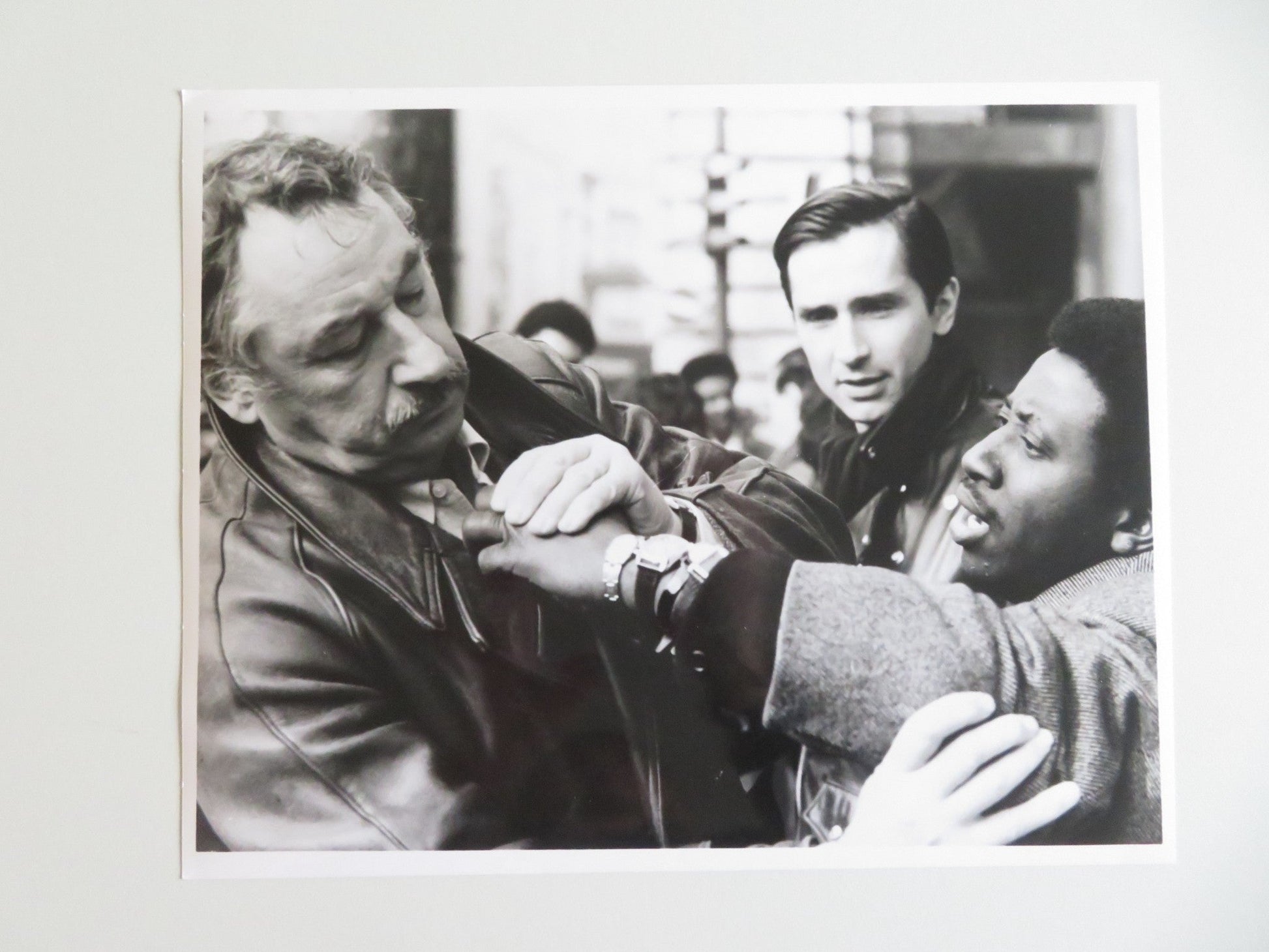 MY NEW PARTNER MOVIE STILL PHOTO LOT OF 3 PHILIPPE NOIRET THIERRY LHERMITTE 1984 - Rendezvous Cinema