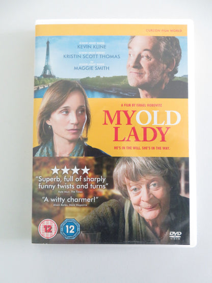 My Old Lady (DVD) Maggie Smith Kevin Kline Kristin Scott Thomas 2014 Region 2 Movie posters