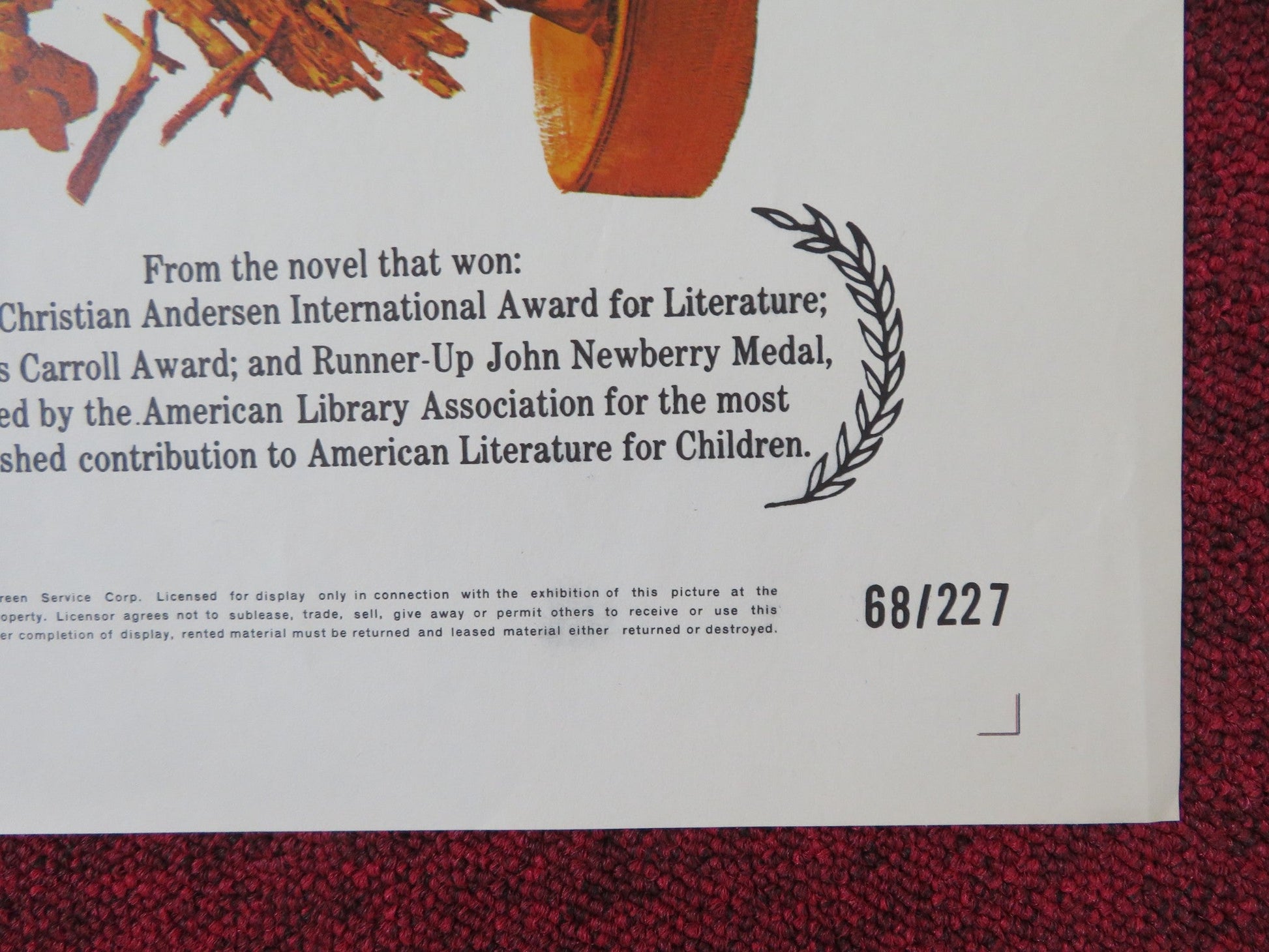 MY SIDE OF THE MOUNTAIN - B FOLDED US ONE SHEET POSTER TED ECCLES 1969 Rendezvous Cinema Movie posters