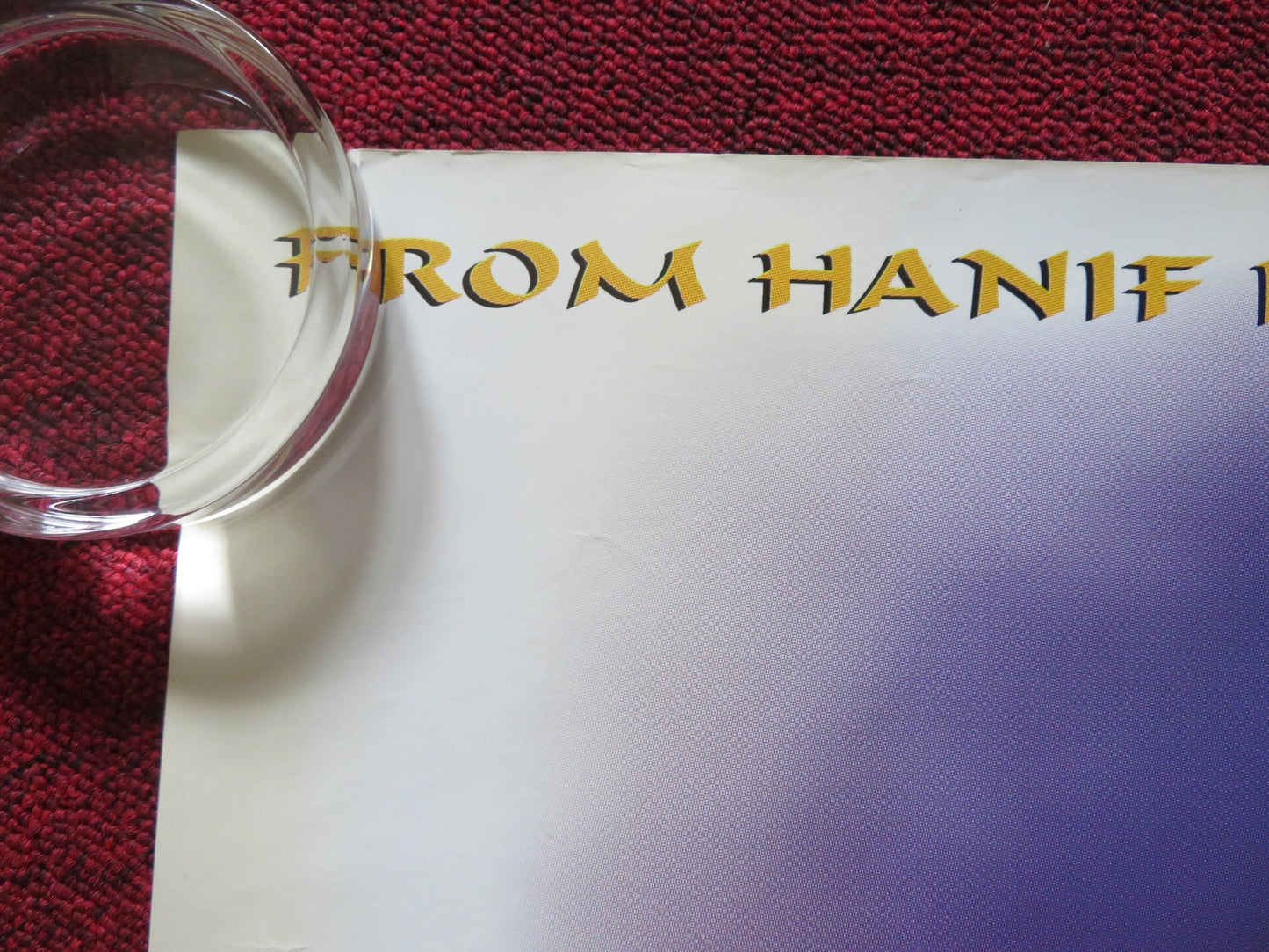 MY SON THE FANATIC UK QUAD ROLLED POSTER OM PURI RACHEL GRIFFITHS 1997 Rendezvous Cinema Movie posters