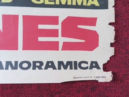 MY SON, THE HERO SPANISH POSTER ANTONELLA LUALDI PEDRO ARMENDARIZ 1963 Rendezvous Cinema Movie posters