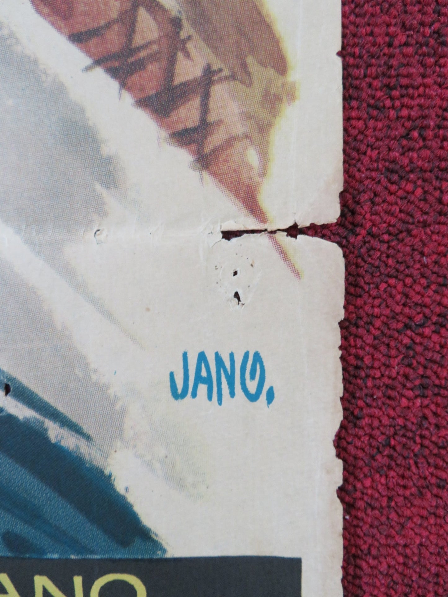 MY SON, THE HERO SPANISH POSTER ANTONELLA LUALDI PEDRO ARMENDARIZ 1963 Rendezvous Cinema Movie posters