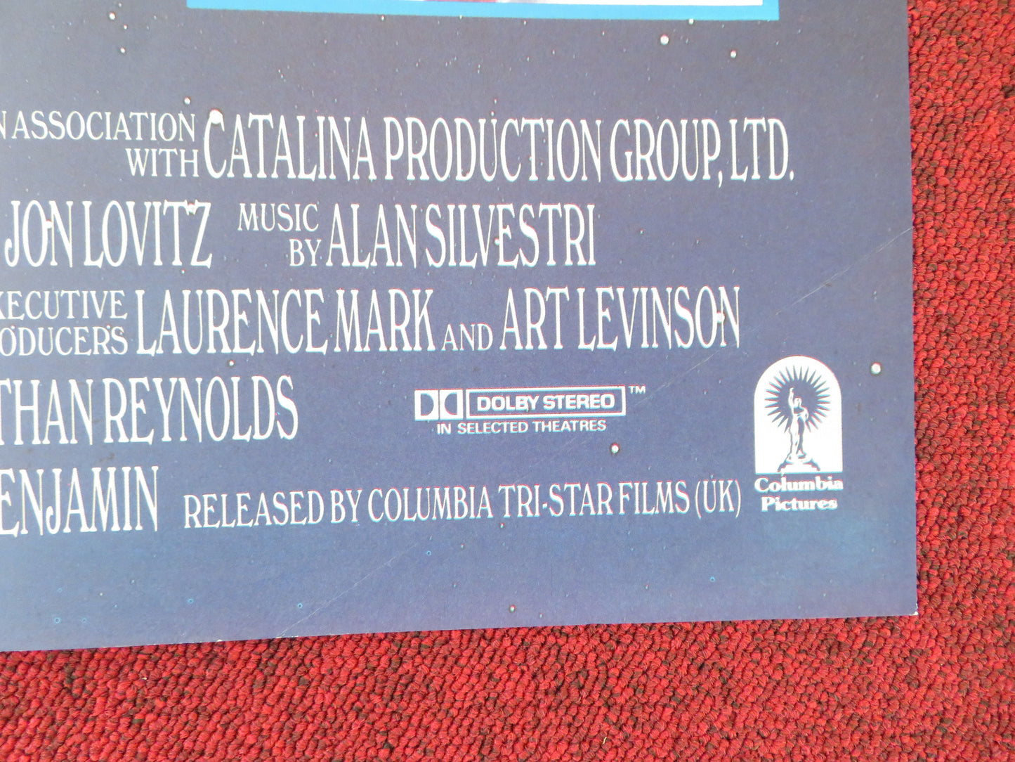 My Stepmother Is an Alien -B UK Quad Poster Folded Dan Aykroyd Kim Basinger 1988 Movie posters