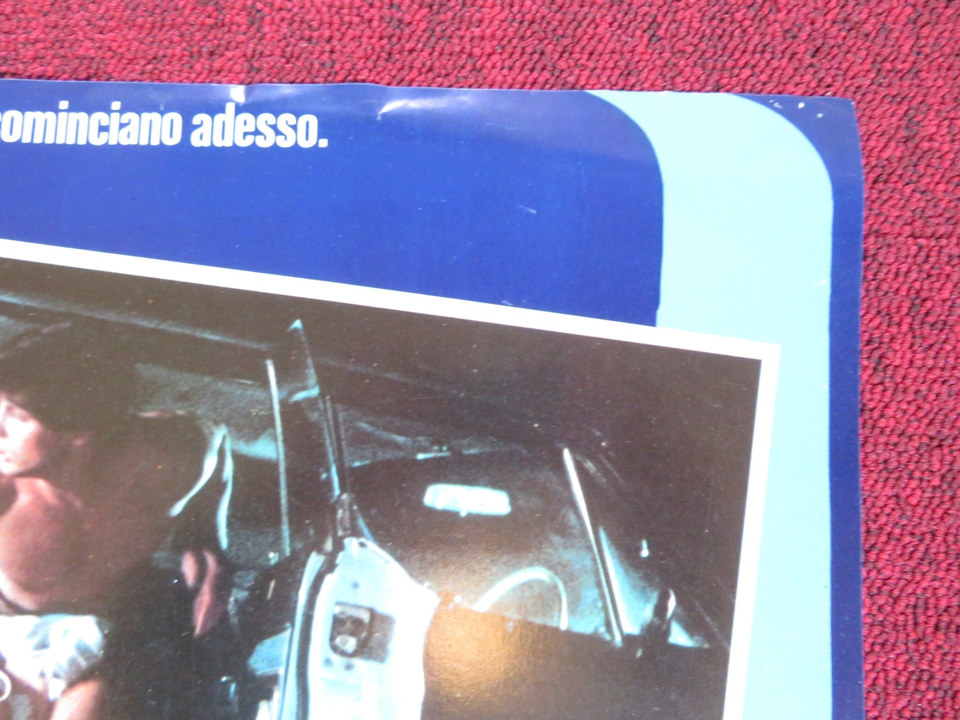 MY TUTOR - A ITALIAN FOTOBUSTA POSTER CAREN KAYE MATT LATTANZI 1983 Rendezvous Cinema Movie posters