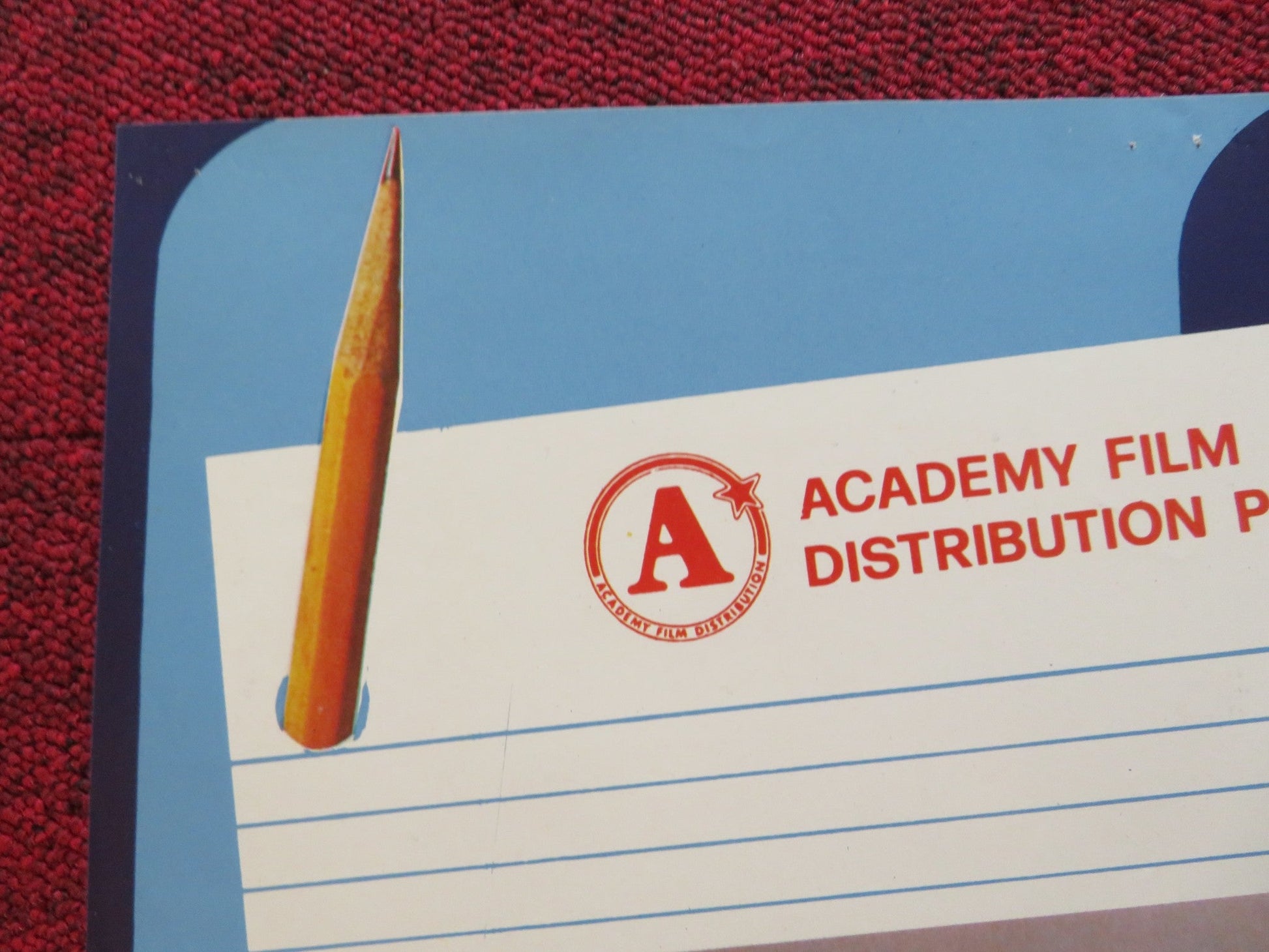 MY TUTOR - A ITALIAN FOTOBUSTA POSTER CAREN KAYE MATT LATTANZI 1983 Rendezvous Cinema Movie posters