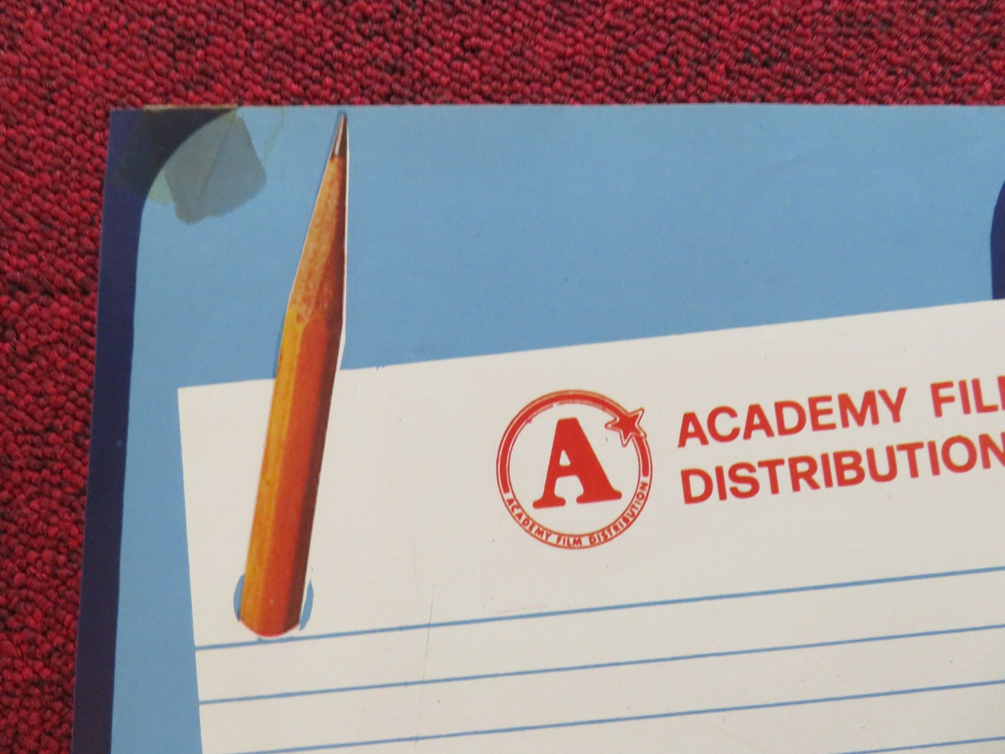 MY TUTOR - B ITALIAN FOTOBUSTA POSTER CAREN KAYE MATT LATTANZI 1983 Rendezvous Cinema Movie posters