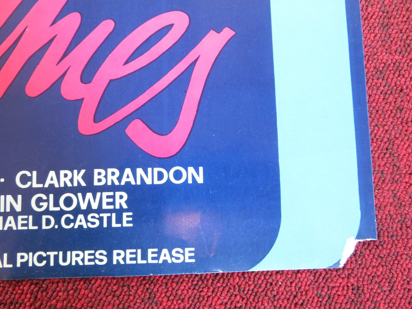 MY TUTOR - C ITALIAN FOTOBUSTA POSTER CAREN KAYE MATT LATTANZI 1983 Rendezvous Cinema Movie posters