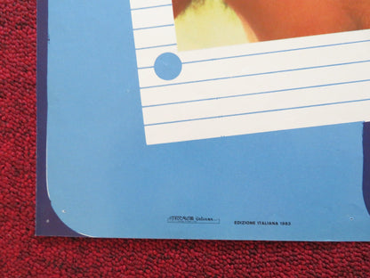 MY TUTOR - D ITALIAN FOTOBUSTA POSTER CAREN KAYE MATT LATTANZI 1983 Rendezvous Cinema Movie posters