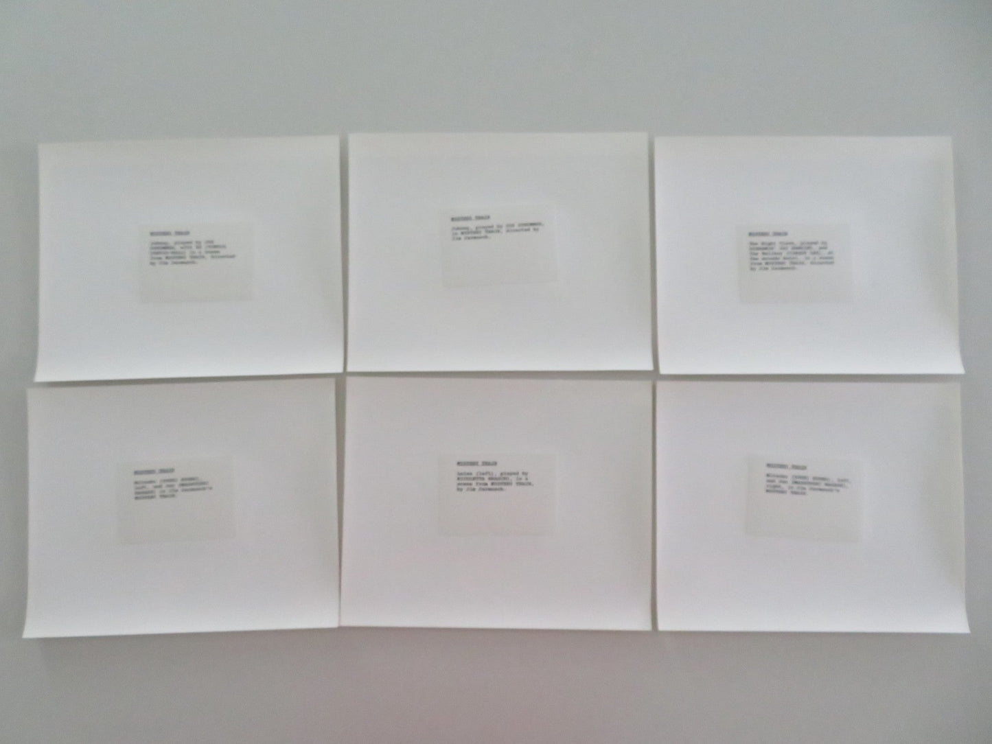 MYSTERY TRAIN MOVIE STILL PHOTO LOT OF 6 JOE STRUMMER VONDIE CURTIS - HALL 1989 Movie posters