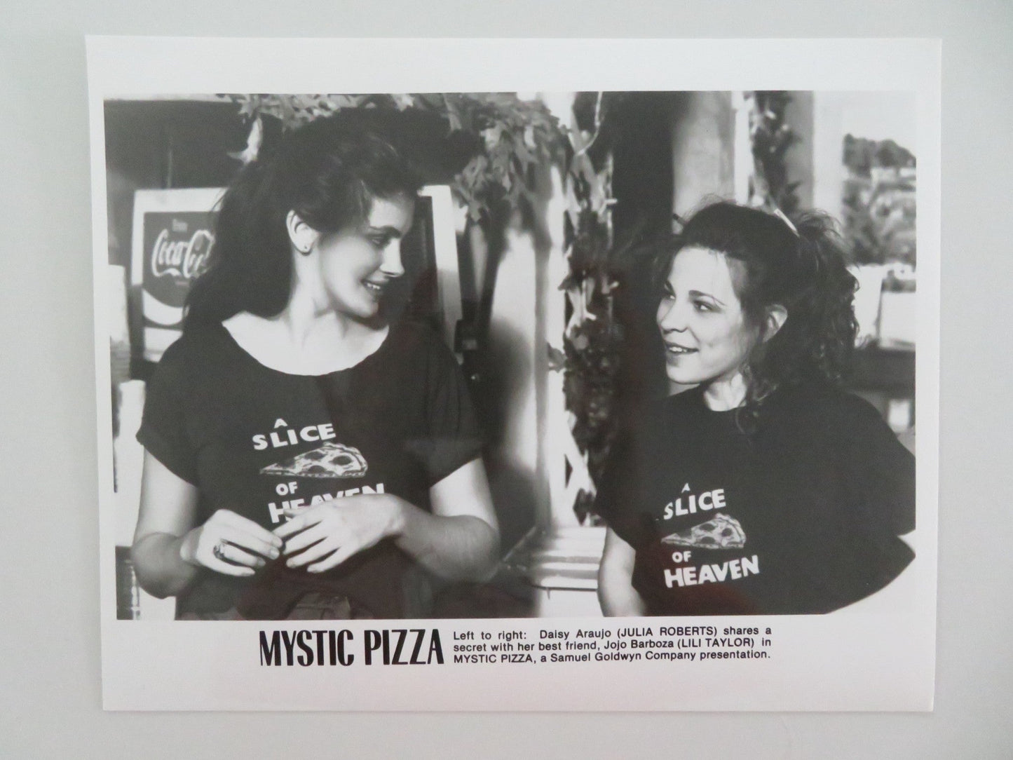 MYSTIC PIZZA MOVIE STILL PHOTO LOT OF 9 JULIA ROBERTS LILI TAYLOR 1988 Movie posters