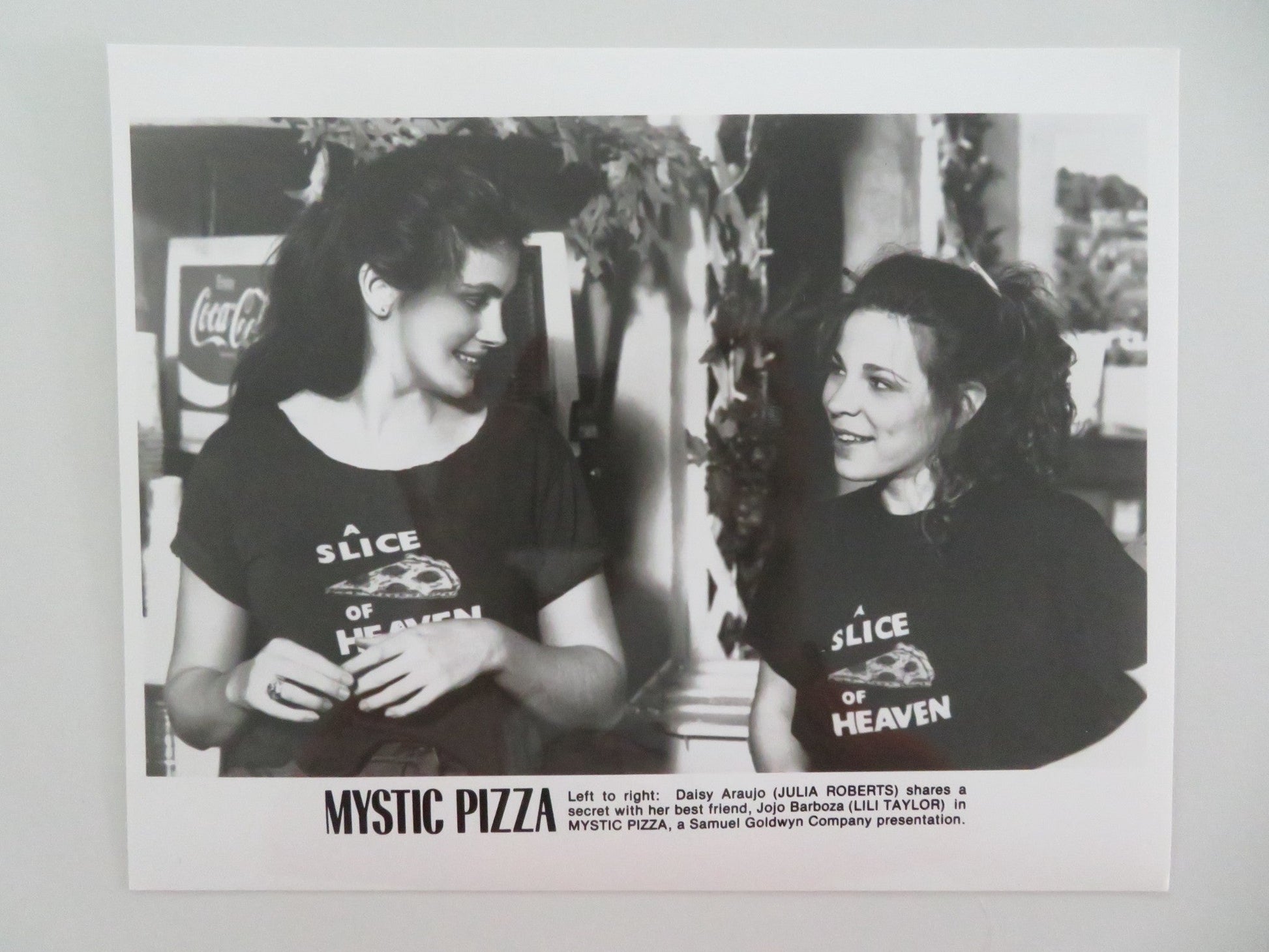MYSTIC PIZZA MOVIE STILL PHOTO LOT OF 9 JULIA ROBERTS LILI TAYLOR 1988 Movie posters