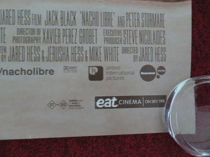 NACHO LIBRE UK QUAD ROLLED POSTER JACK BLACK ANA DE LA REGUERA 2006 Movie posters