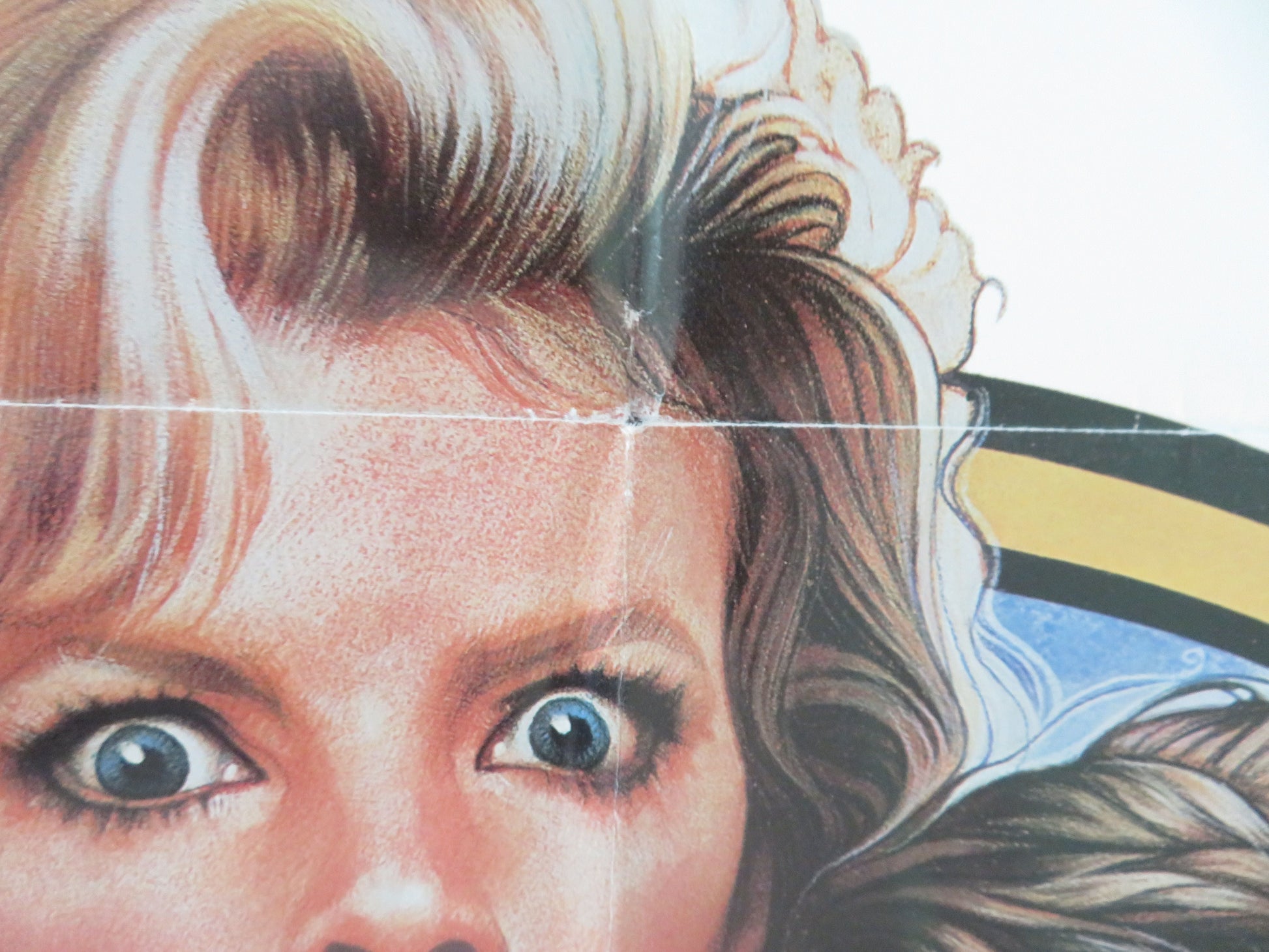 Nadine Folded US One Sheet Poster Jeff Bridges Kim Basinger 1987 Movie posters