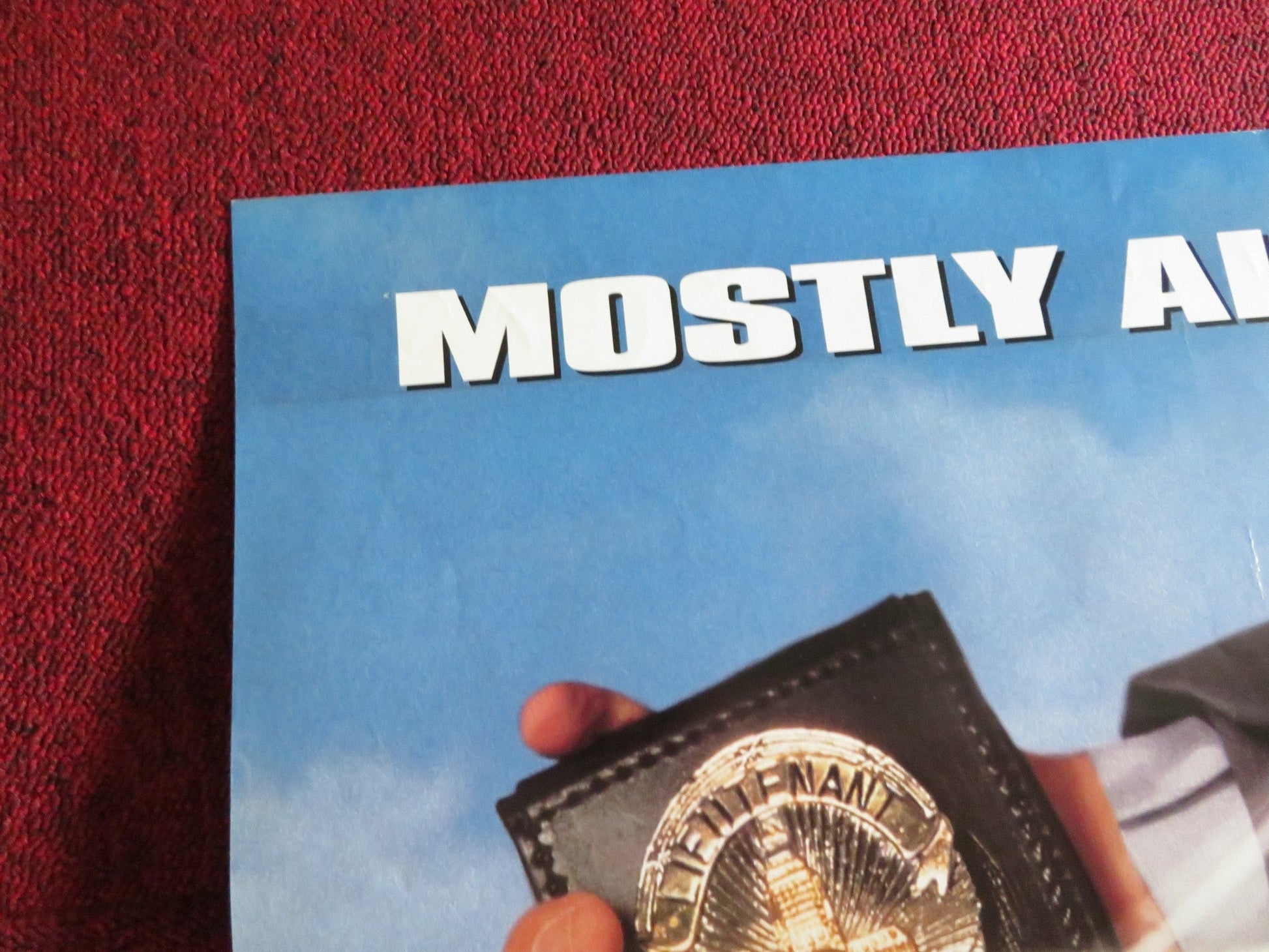 NAKED GUN 33 1/3 THE FINAL INSULT FOLDED US ONE SHEET POSTER LESLIE NIELSEN 1994 Rendezvous Cinema Movie posters