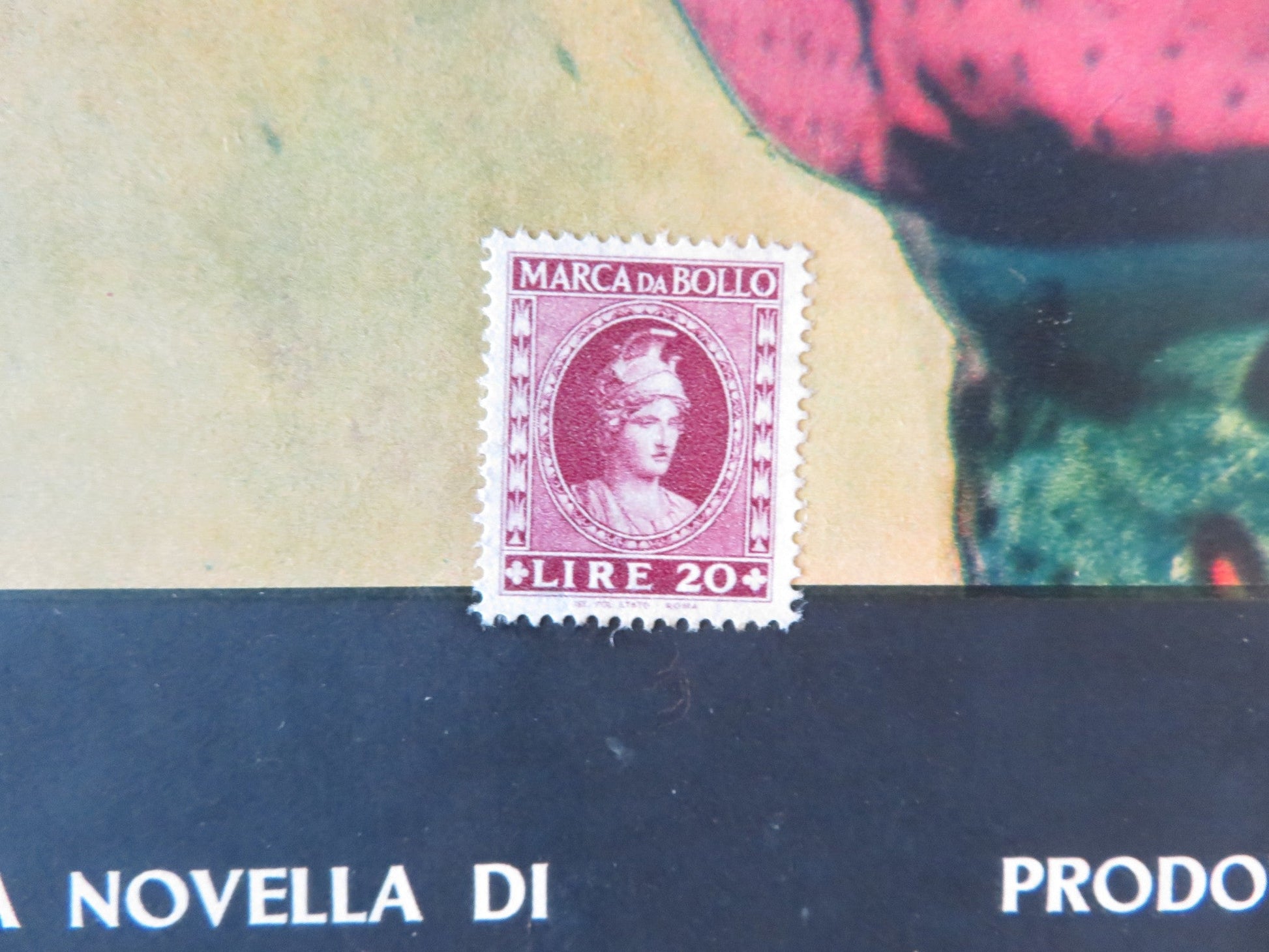 NAKED IN THE SUN - A ITALIAN FOTOBUSTA POSTER JAMES CRAIG LITA MILAN 1959 Rendezvous Cinema Movie posters