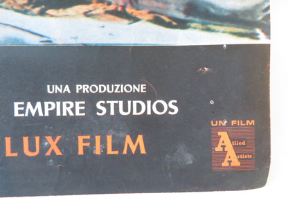 NAKED IN THE SUN - B ITALIAN FOTOBUSTA POSTER JAMES CRAIG LITA MILAN 1959 Rendezvous Cinema Movie posters