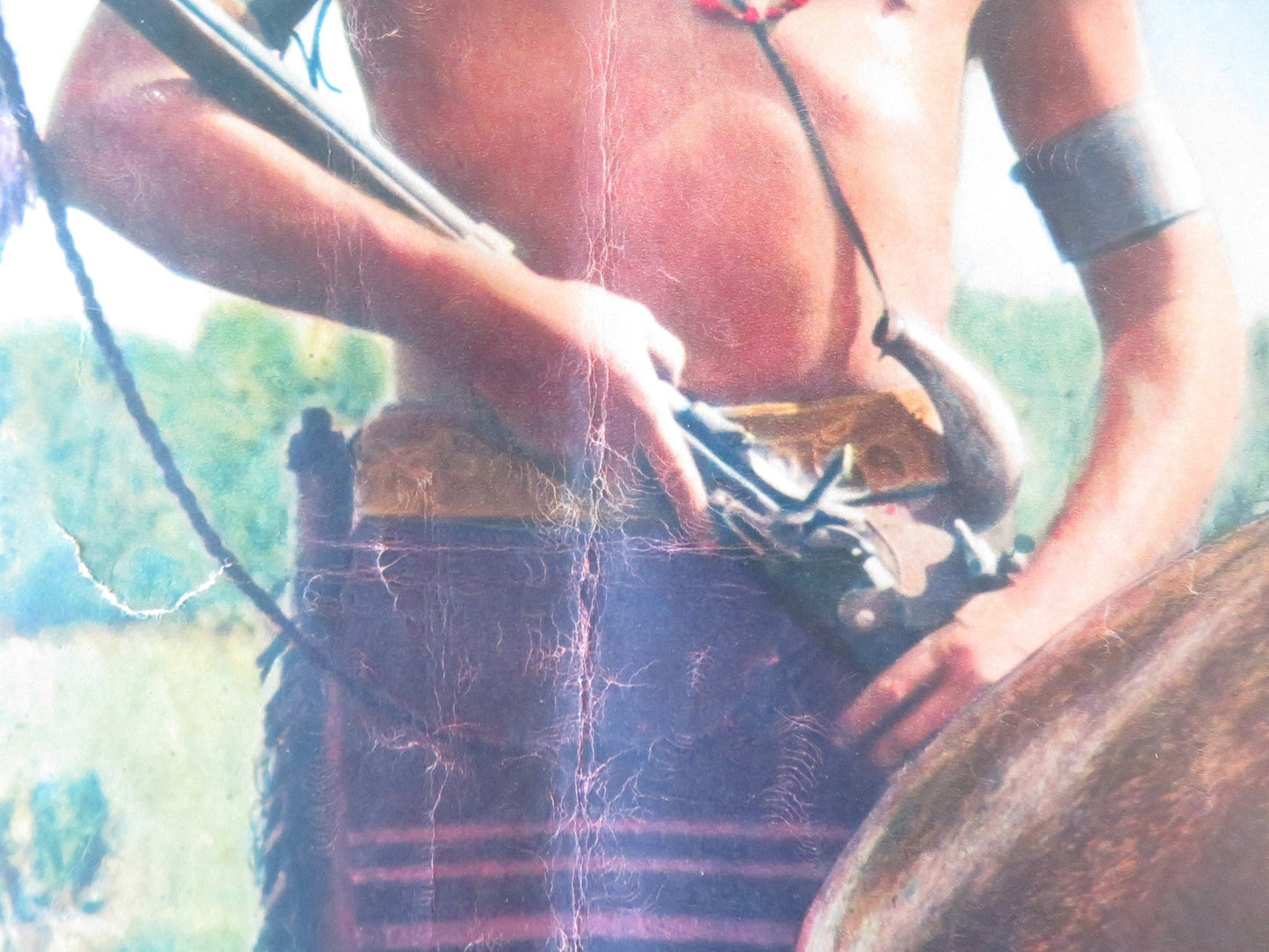 NAKED IN THE SUN - C ITALIAN FOTOBUSTA POSTER JAMES CRAIG LITA MILAN 1959 Rendezvous Cinema Movie posters