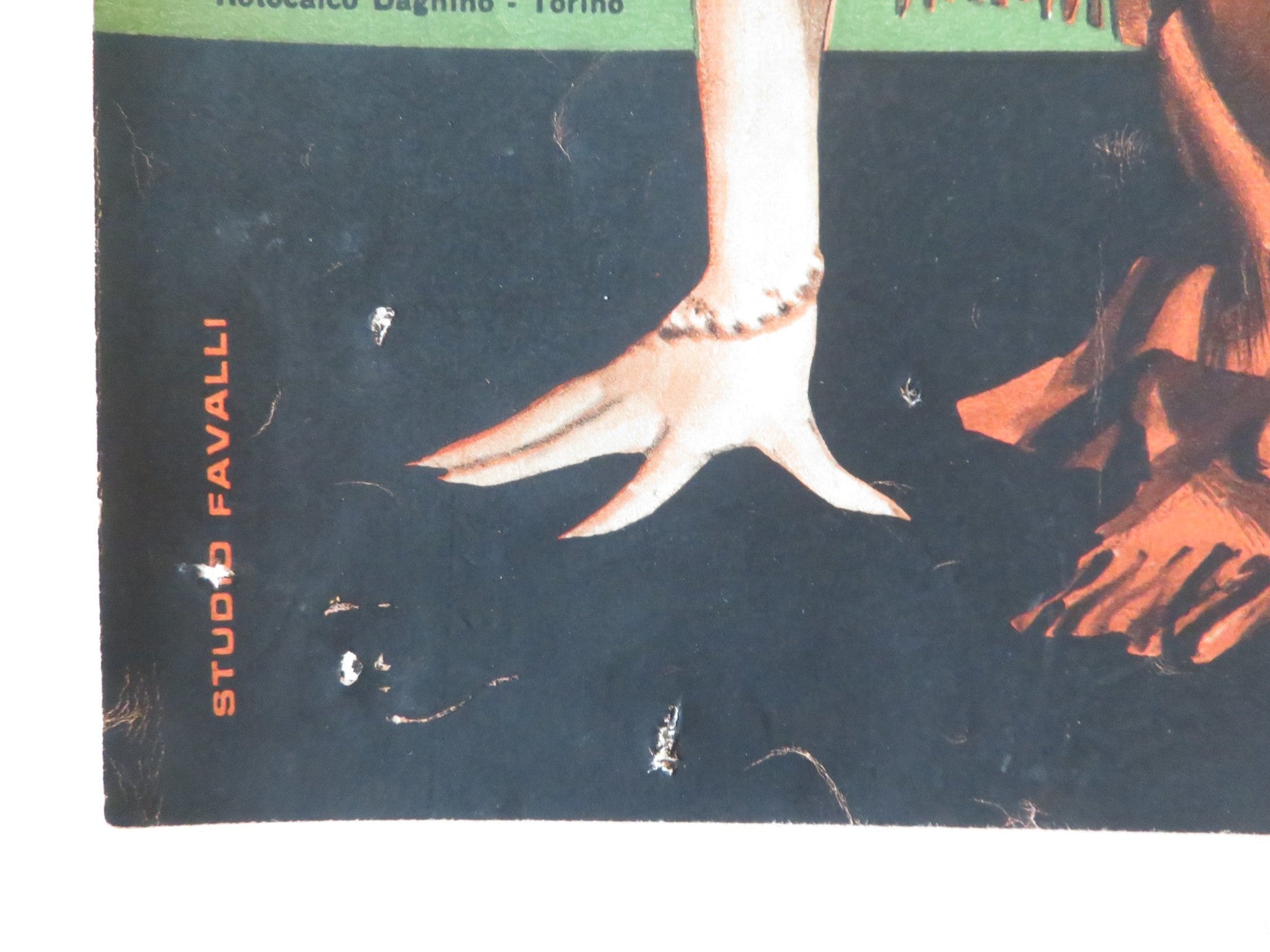 NAKED IN THE SUN - E ITALIAN FOTOBUSTA POSTER JAMES CRAIG LITA MILAN 1959 Rendezvous Cinema Movie posters