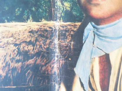 NAKED IN THE SUN - F ITALIAN FOTOBUSTA POSTER JAMES CRAIG LITA MILAN 1959 Rendezvous Cinema Movie posters