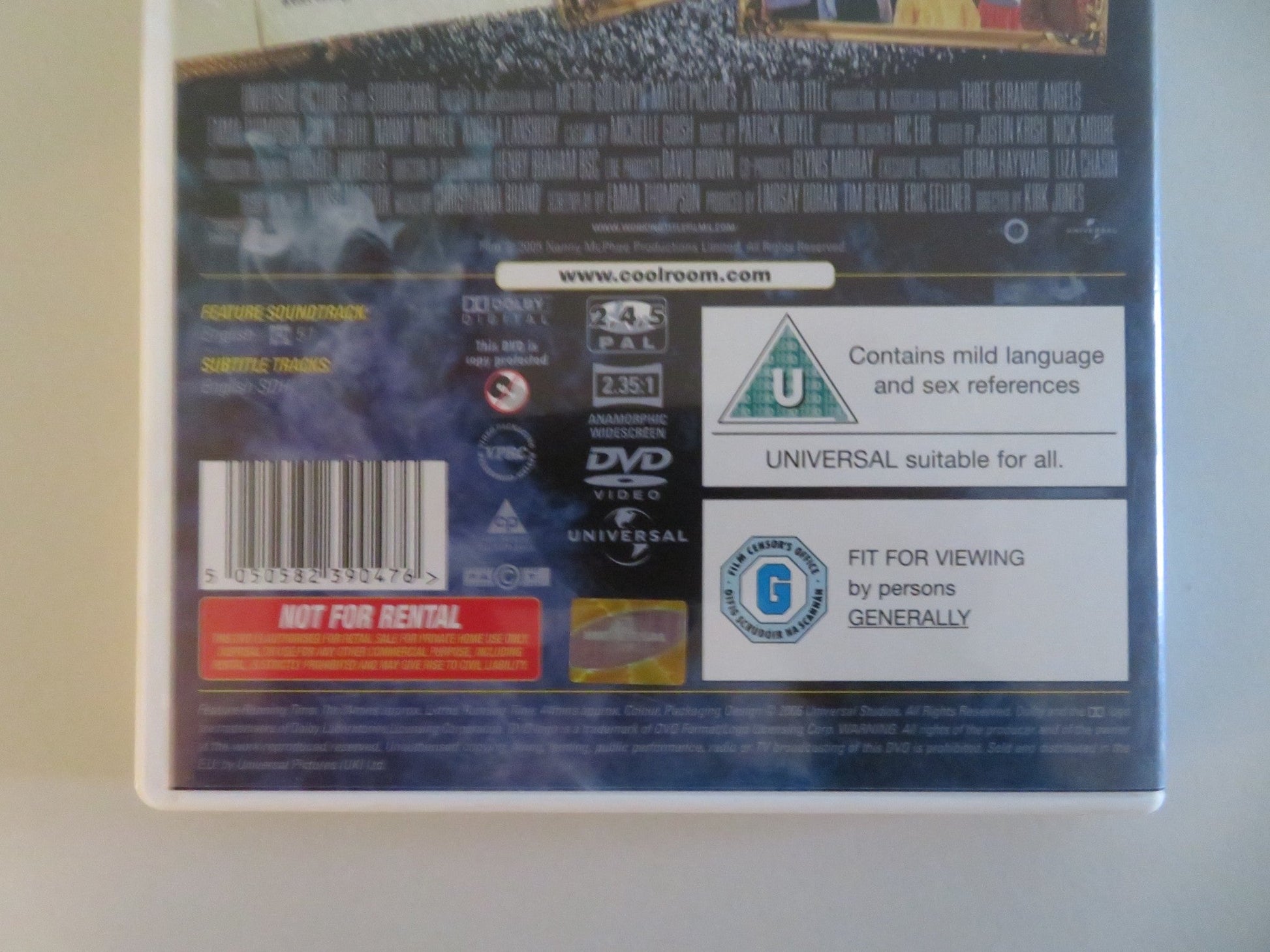 NANNY MCPHEE (DVD) EMMA THOMPSON COLIN FIRTH 2005 REGION 2, 4, 5 Movie posters