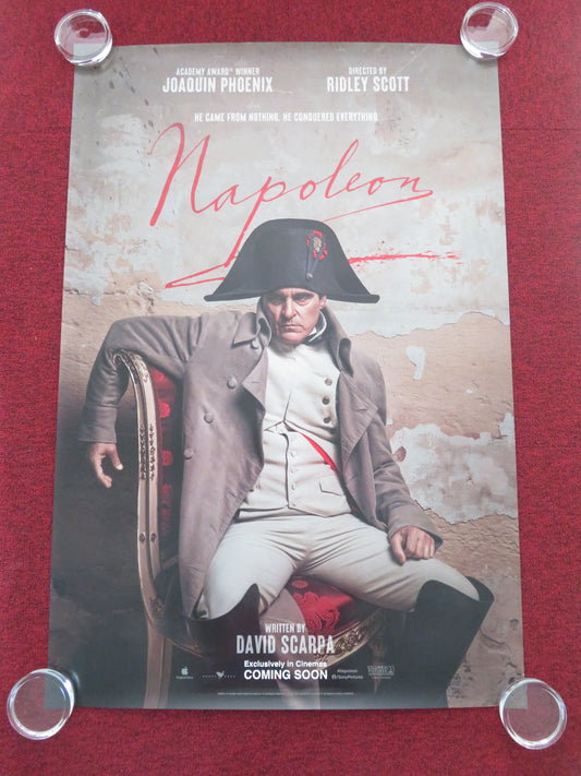 Napoleon - B US One Sheet Rolled Poster Joaquin Phoenix Vanessa Kirby 2023 Movie posters