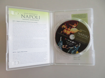 NAPOLI - THE ROYAL DANISH BALLET (DVD) LINDA HINDBERG 1986 REGION 2, 3, 4, 5 Rendezvous Cinema Movie posters