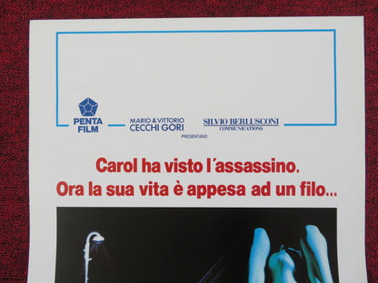 NARROW MARGIN ITALIAN LOCANDINA POSTER GENE HACKMAN ANN ARCHER 1990 Rendezvous Cinema Movie posters