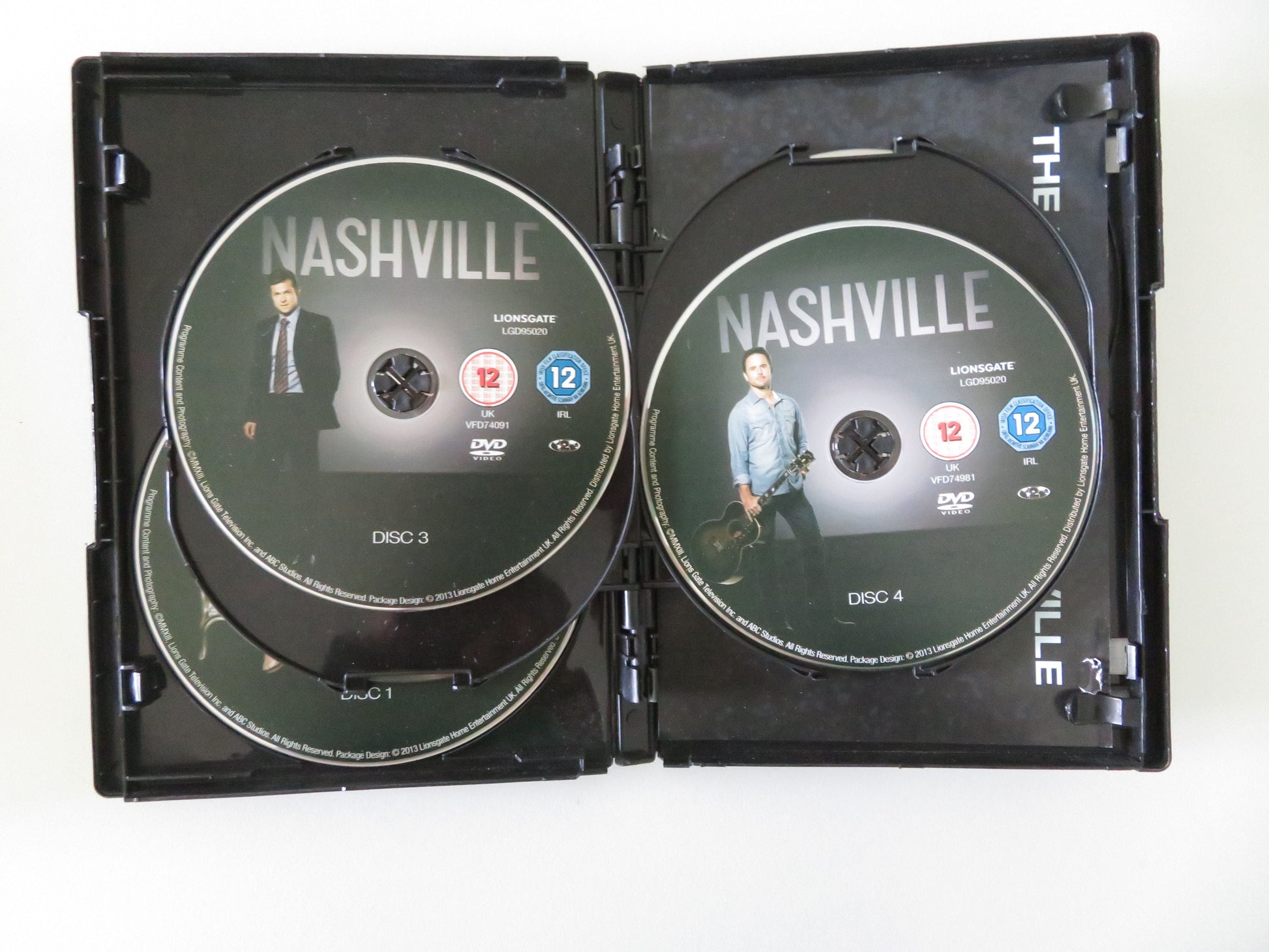 Nashville - Season One (DVD) Hayden Panettiere Clare Bowen 2012 Region 2 Movie posters