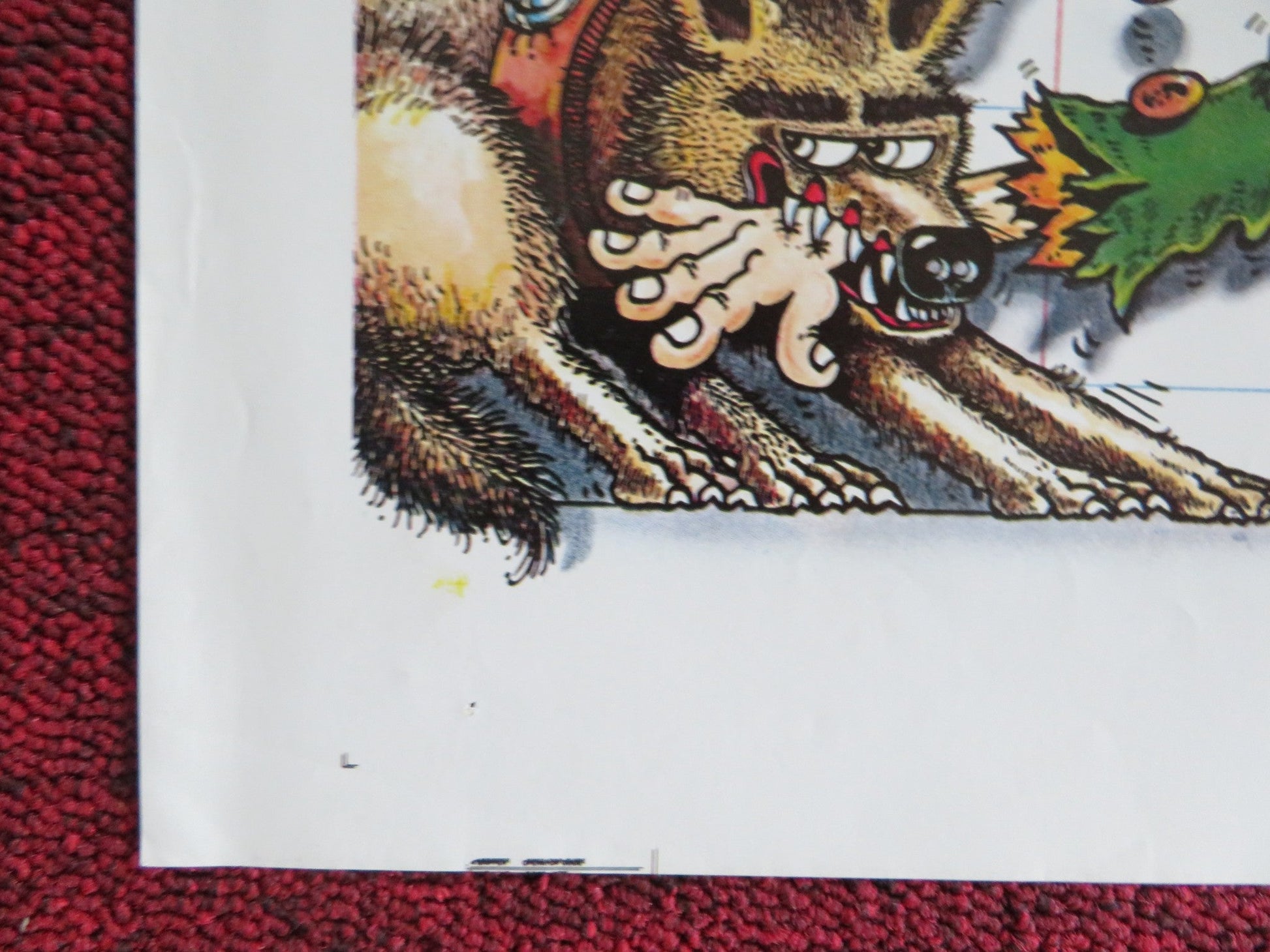 NATIONAL LAMPOON'S CLASS REUNION FOLDED US ONE SHEET POSTER GERRIT GRAHAM 1982 Rendezvous Cinema Movie posters