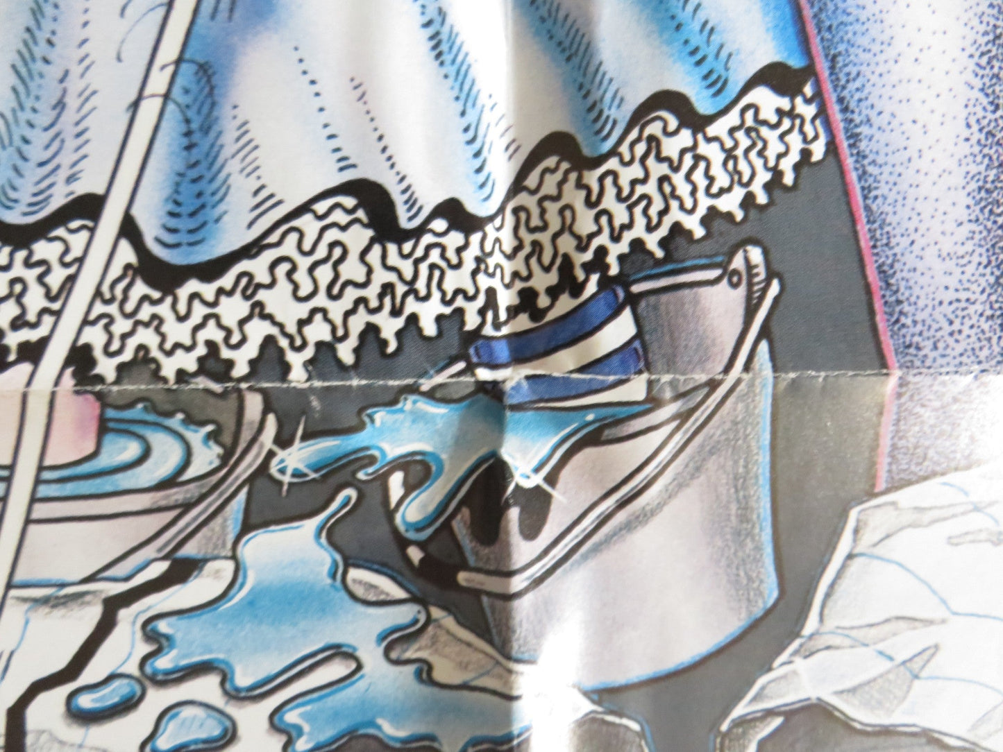 NATIONAL LAMPOON'S CLASS REUNION FOLDED US ONE SHEET POSTER GERRIT GRAHAM 1982 Rendezvous Cinema Movie posters