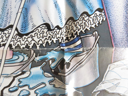 NATIONAL LAMPOON'S CLASS REUNION FOLDED US ONE SHEET POSTER GERRIT GRAHAM 1982 Rendezvous Cinema Movie posters