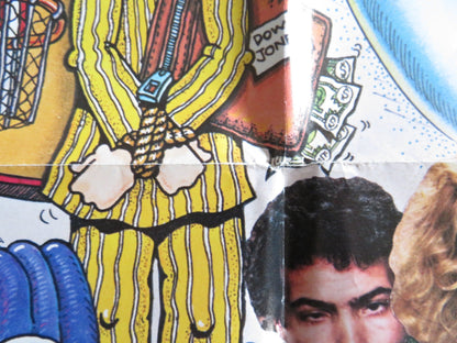 NATIONAL LAMPOON'S CLASS REUNION FOLDED US ONE SHEET POSTER GERRIT GRAHAM 1982 Rendezvous Cinema Movie posters