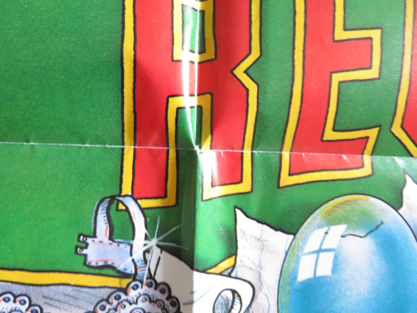 NATIONAL LAMPOON'S CLASS REUNION FOLDED US ONE SHEET POSTER GERRIT GRAHAM 1982 Rendezvous Cinema Movie posters