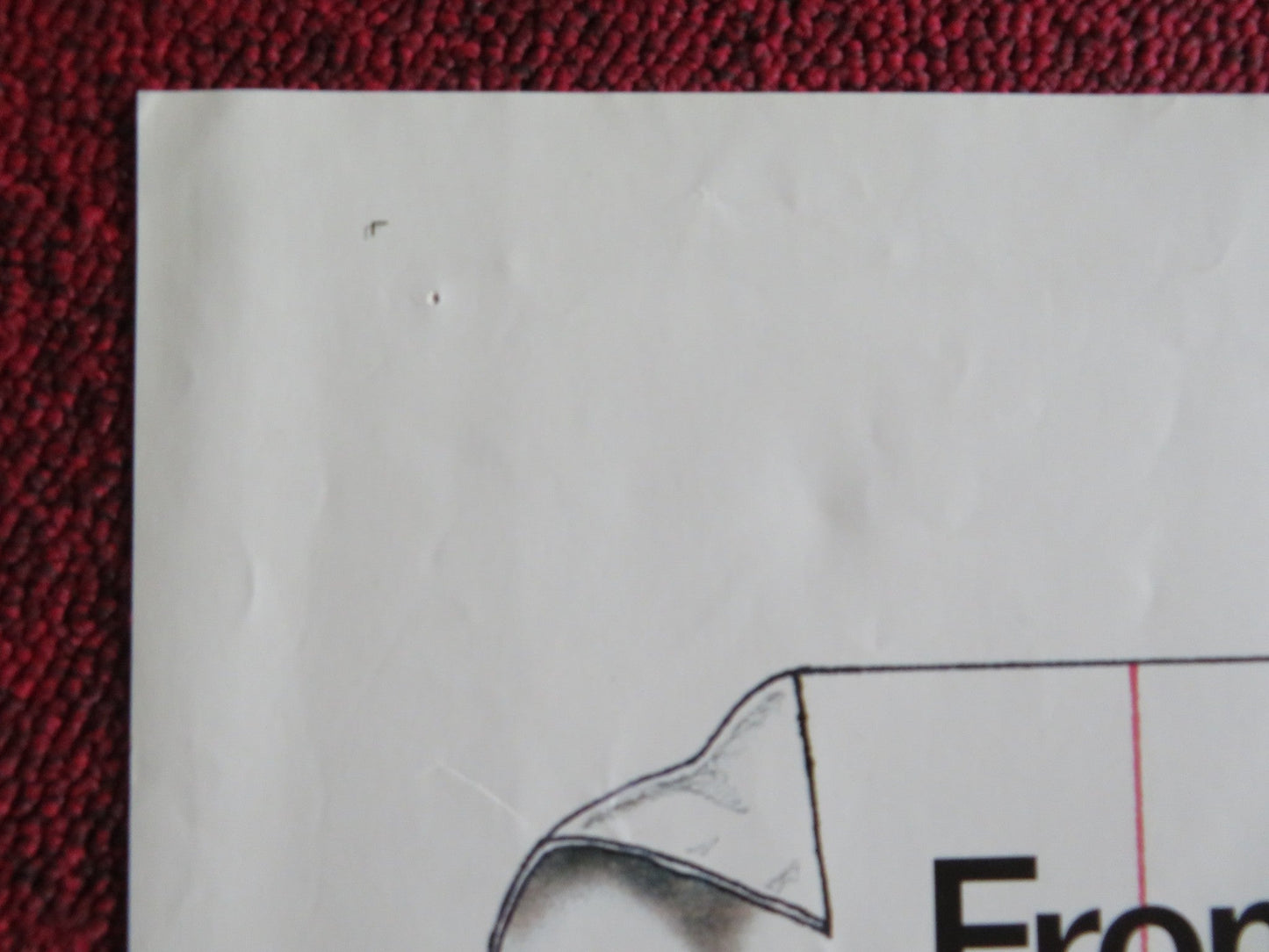 NATIONAL LAMPOON'S CLASS REUNION FOLDED US ONE SHEET POSTER GERRIT GRAHAM 1982 Rendezvous Cinema Movie posters