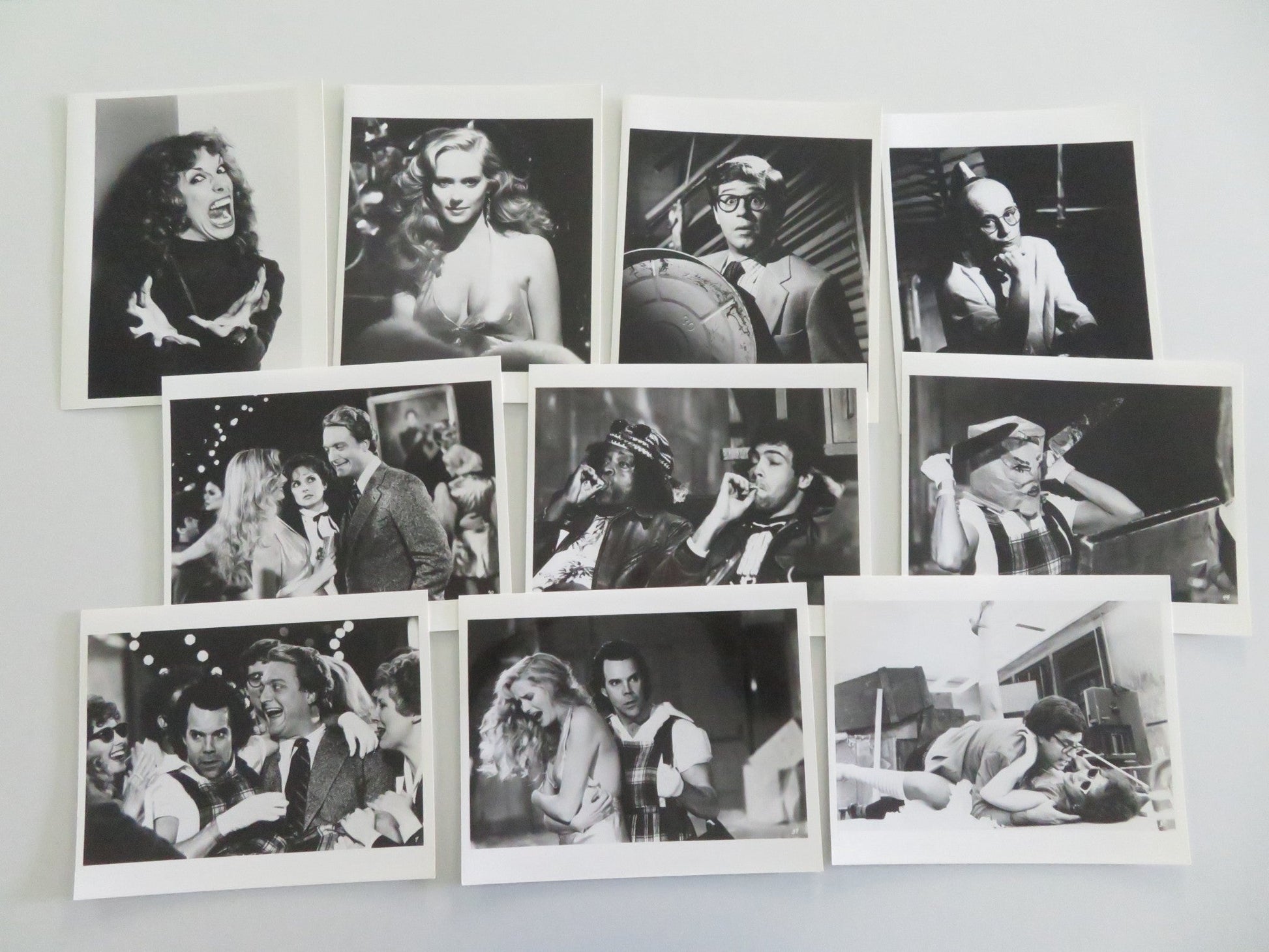 NATIONAL LAMPOON'S CLASS REUNION MOVIE STILL PHOTO LOT OF 10 GERRIT GRAHAM 1982 Movie posters
