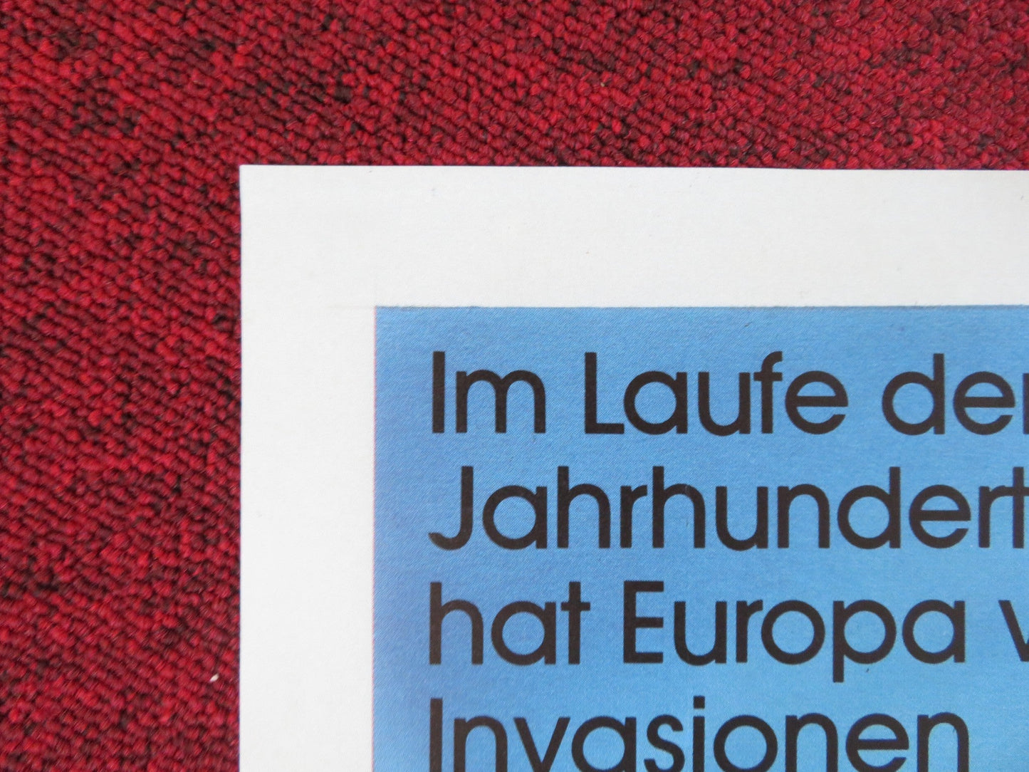 NATIONAL LAMPOON'S EUROPEAN VACATION GERMAN A1 POSTER FOLDED CHEVY CHASE 1986 Rendezvous Cinema Movie posters