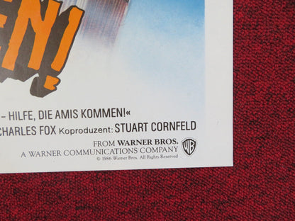 NATIONAL LAMPOON'S EUROPEAN VACATION GERMAN A1 POSTER FOLDED CHEVY CHASE 1986 Rendezvous Cinema Movie posters