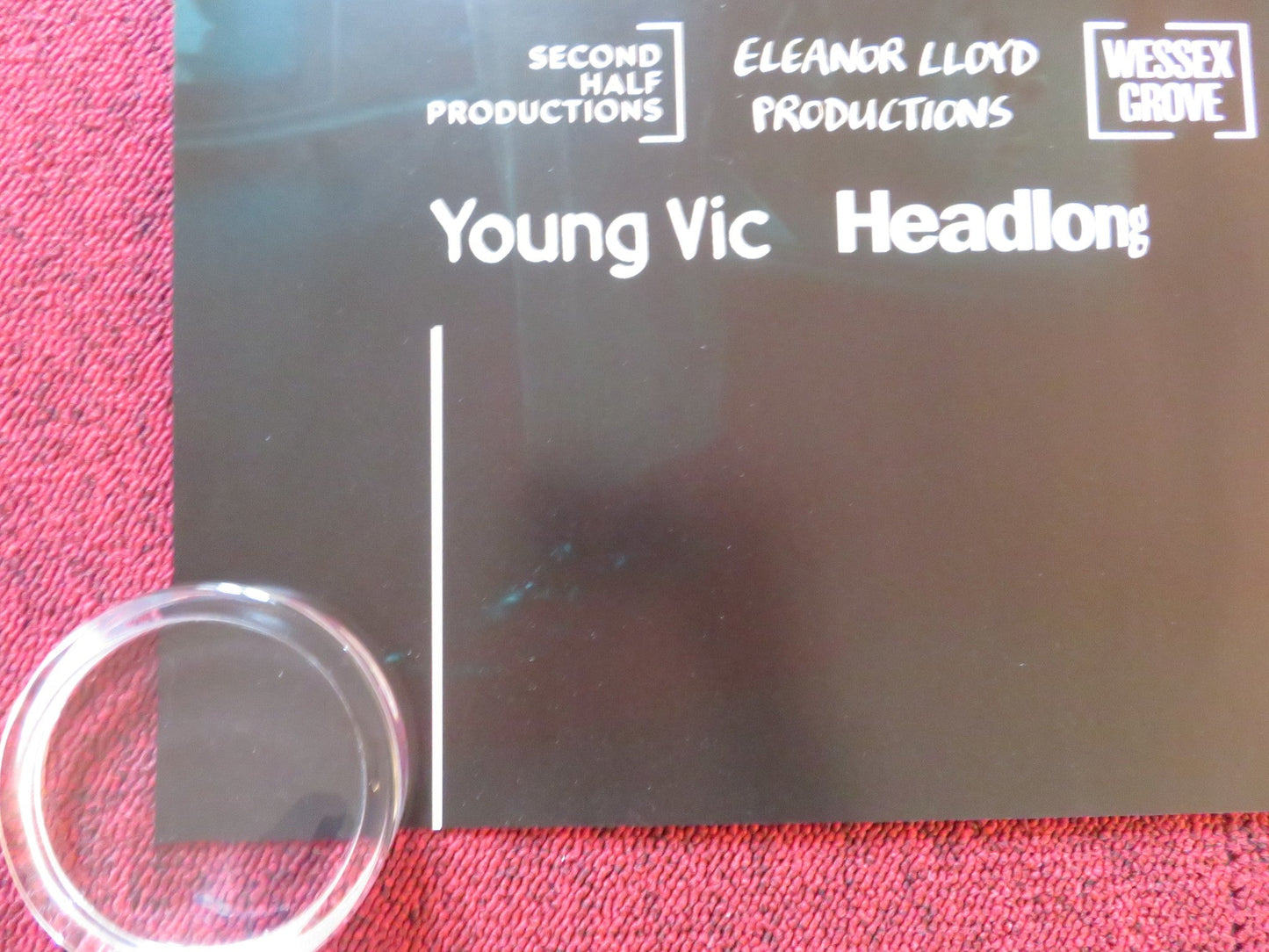 NATIONAL THEATRE LIVE: BEST OF ENEMIES UK QUAD ROLLED POSTER DAVID HAREWOOD 2023 Rendezvous Cinema Movie posters