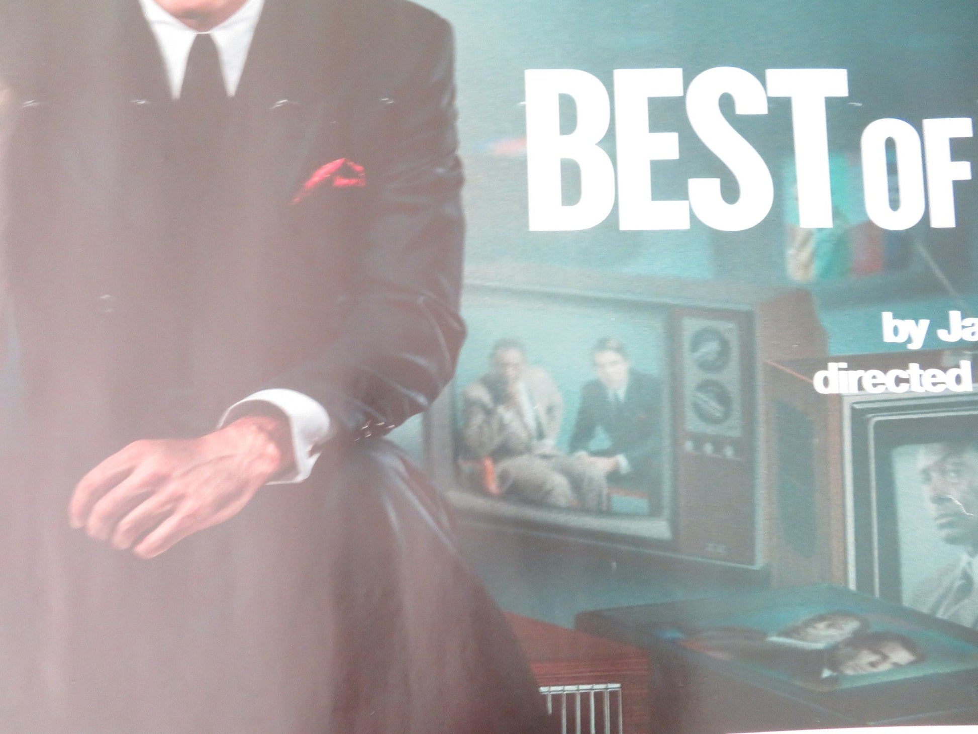 National Theatre Live: Best of Enemies UK Quad Rolled Poster Zachary Quinto 2023 Movie posters