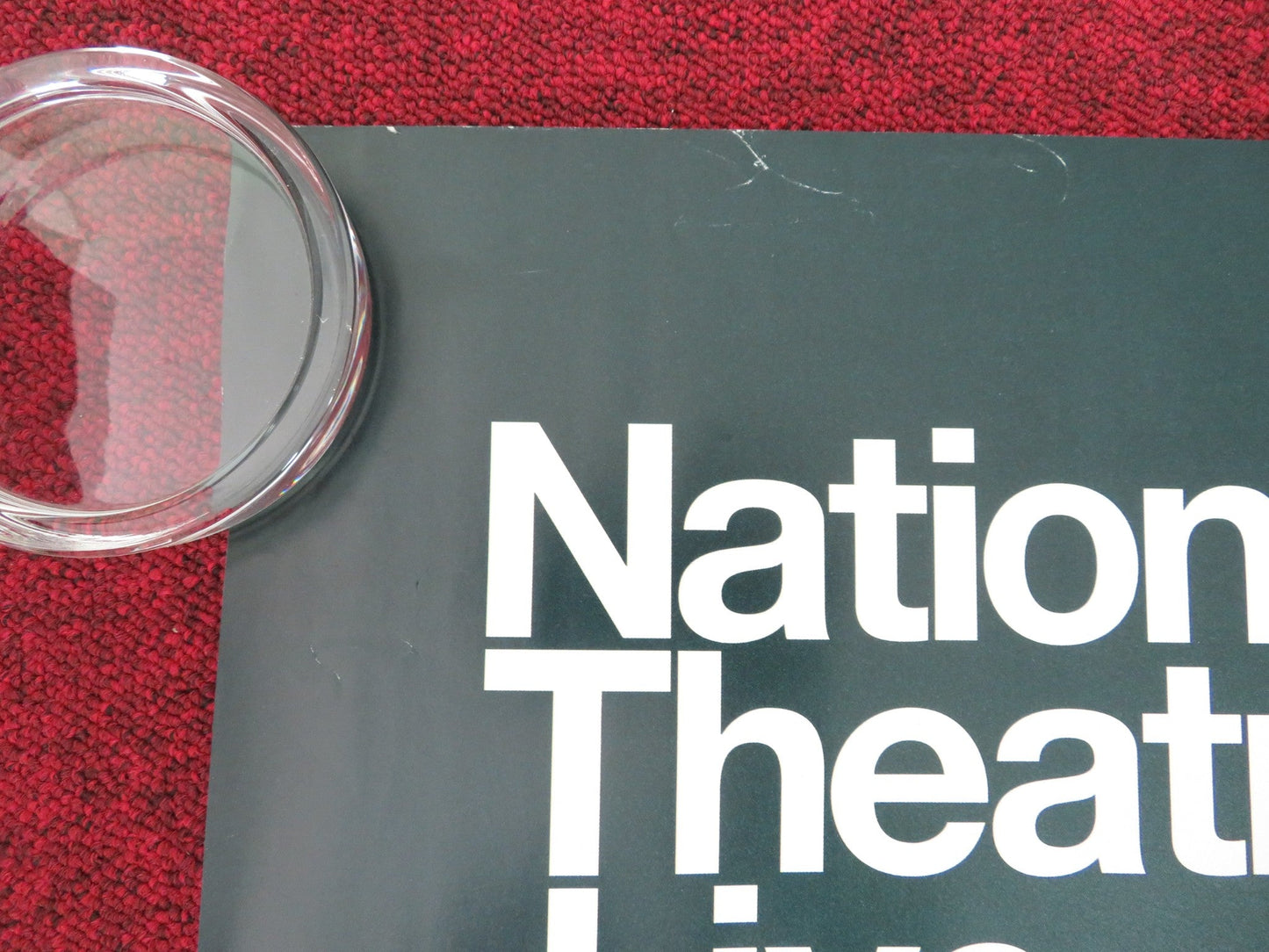 National Theatre Live: Best of Enemies UK Quad Rolled Poster Zachary Quinto 2023 Movie posters