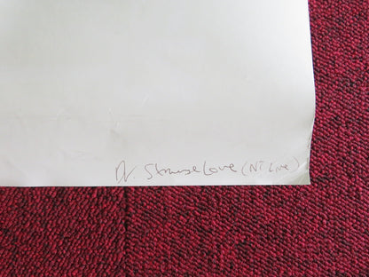 National Theatre Live: Dr. Strangelove UK QUAD ROLLED POSTER STEVE COOGAN 2025 Movie posters