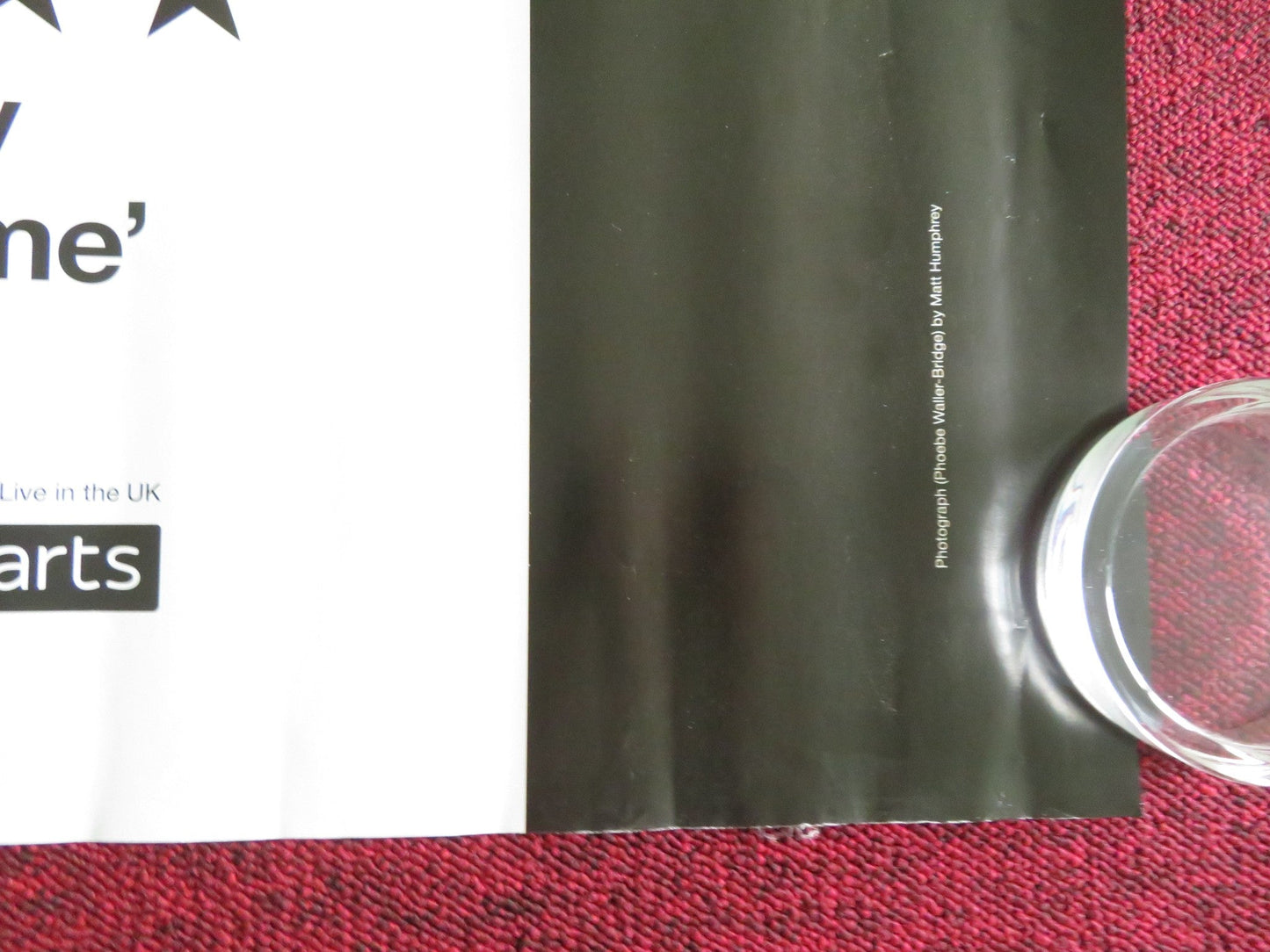 NATIONAL THEATRE LIVE: FLEABAG UK QUAD ROLLED POSTER PHOEBE WALLER - BRIDGE 2019 Movie posters